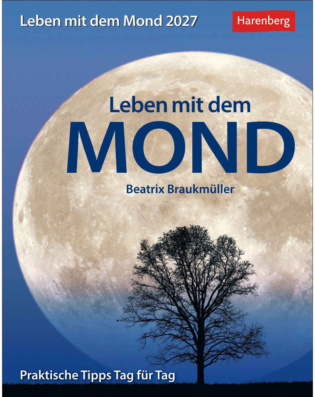 photo HARENBERG Calendrier détachable 2027 2899300+27 Leben mit Mond DE 12.5x16cm