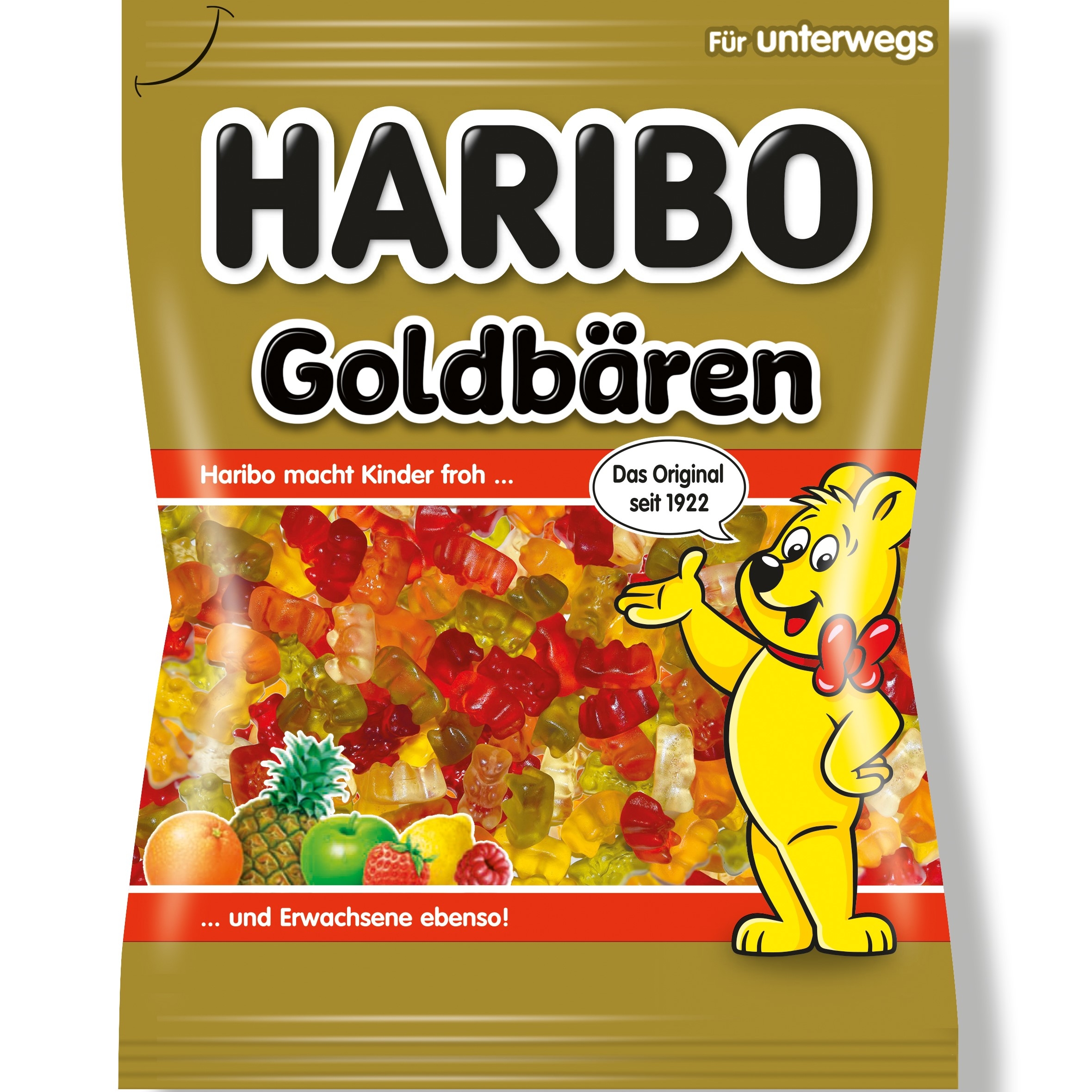 HARIBO Ours d'or 473476 Sachet 100g