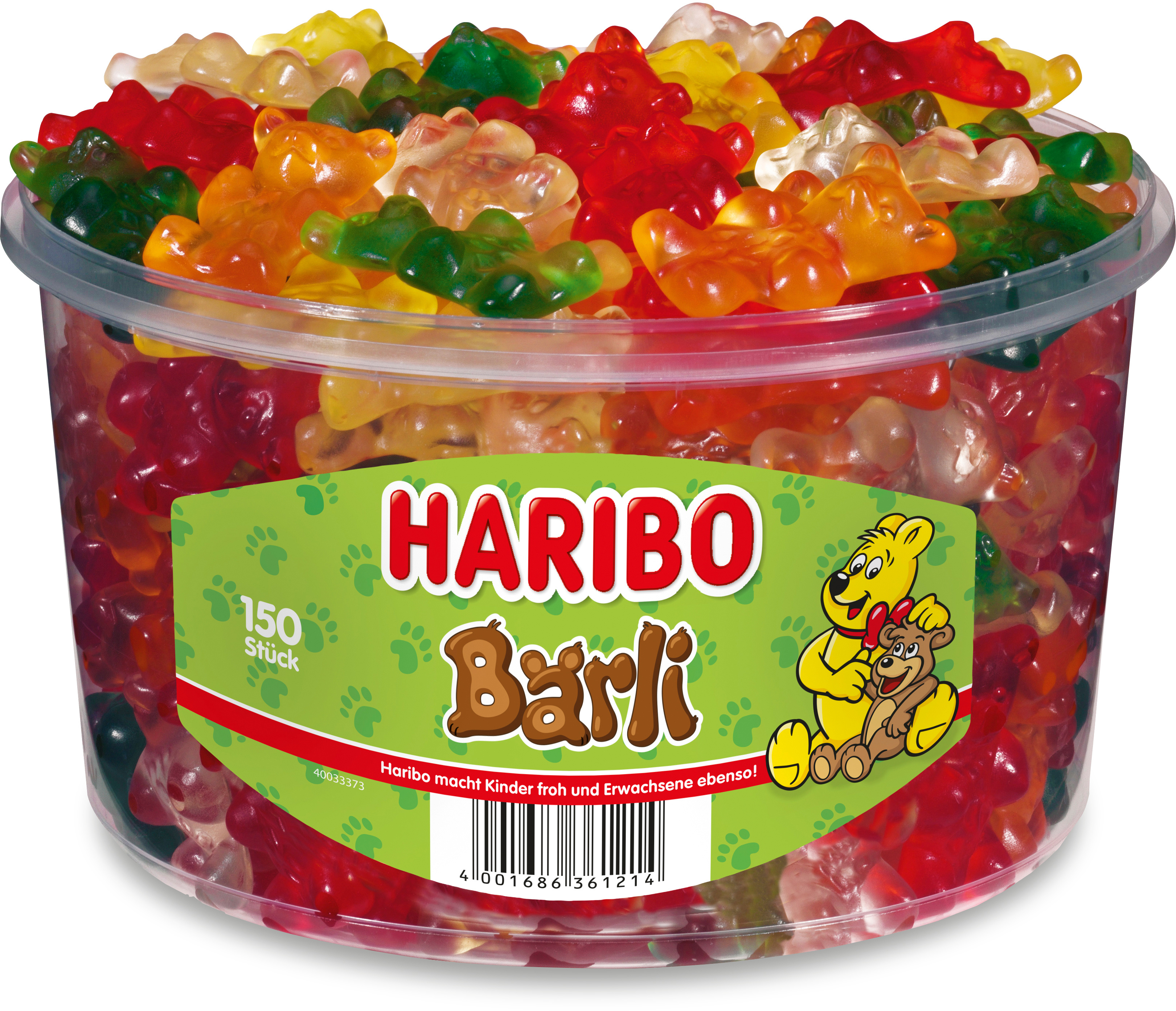 photo HARIBO Ours 60481 Boîte 200g, 150 pcs.