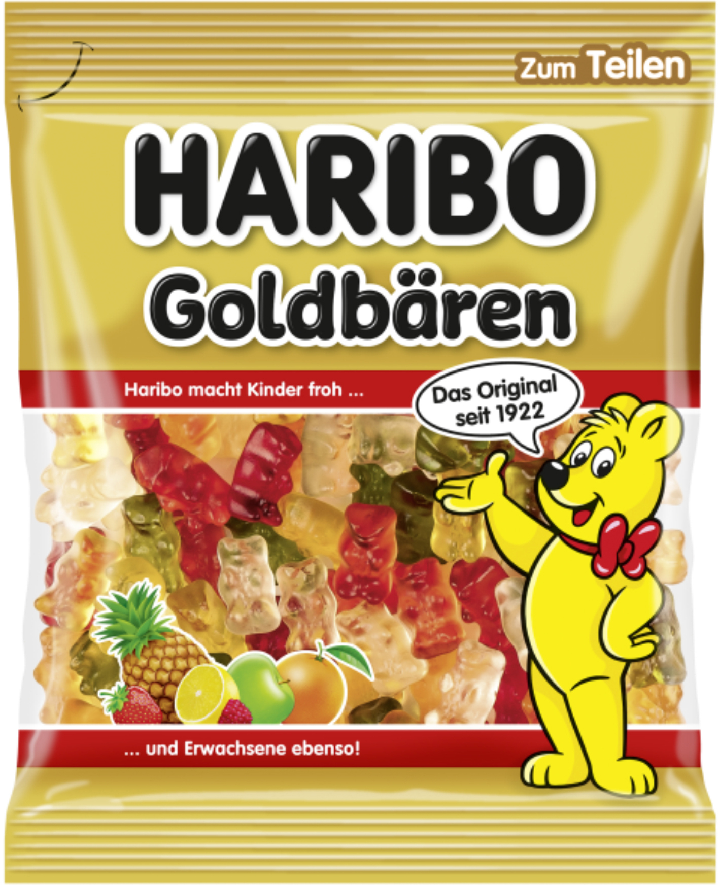 photo HARIBO Ours d'or OR45803 Sac 175g