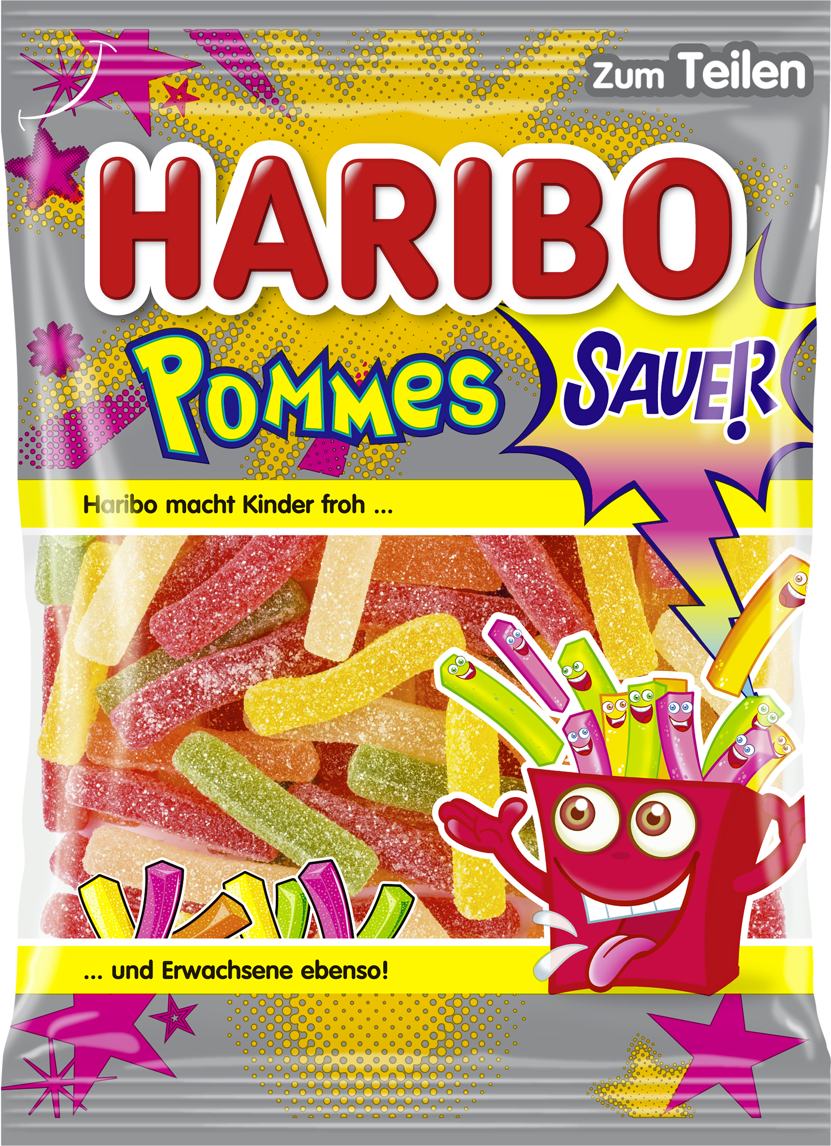 photo HARIBO Frites acidulées OR46464 Sac 175g