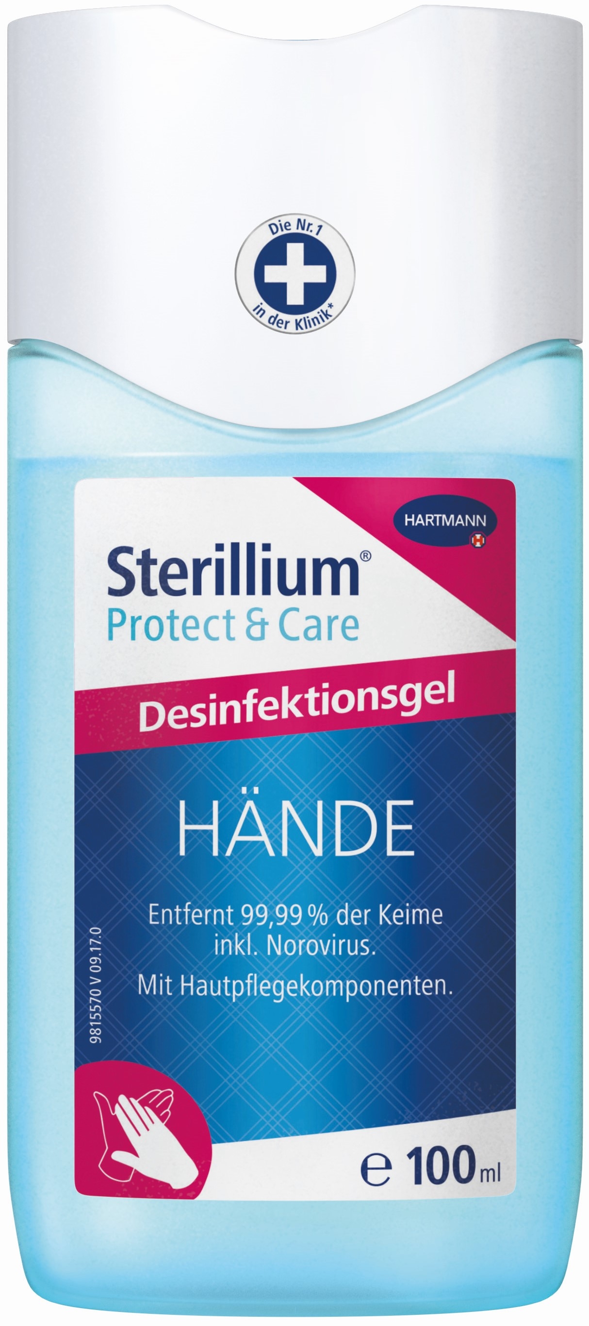 HARTMANN Désinfectant Sterilium 981 614 Protect&Care Gel 100ml