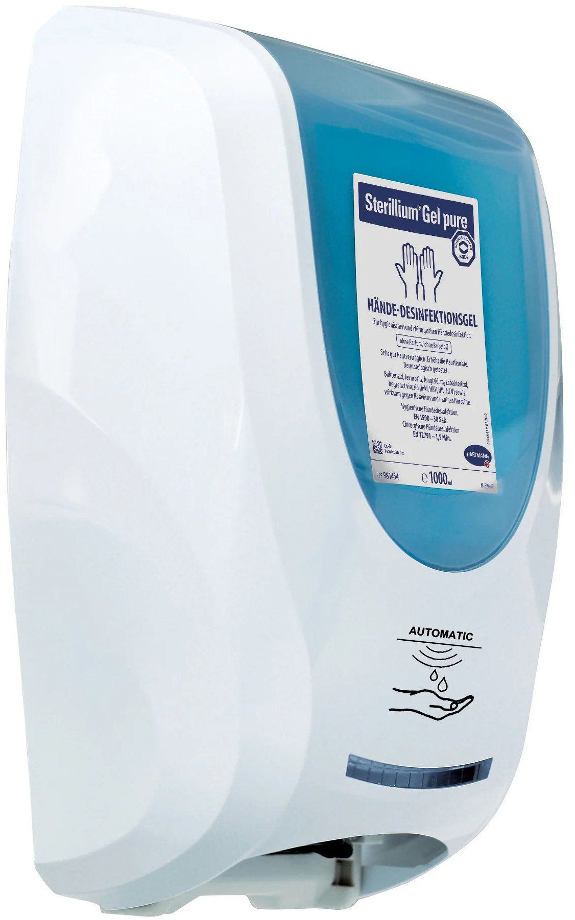 HARTMANN CleanSafe touchless Dispenser 981444 Plastique 1000 ml