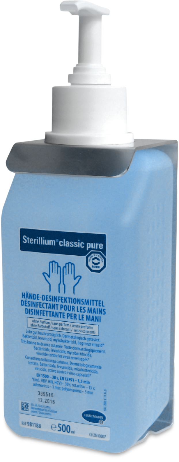 photo HARTMANN Support mural 9881920 für 500ml Flasche