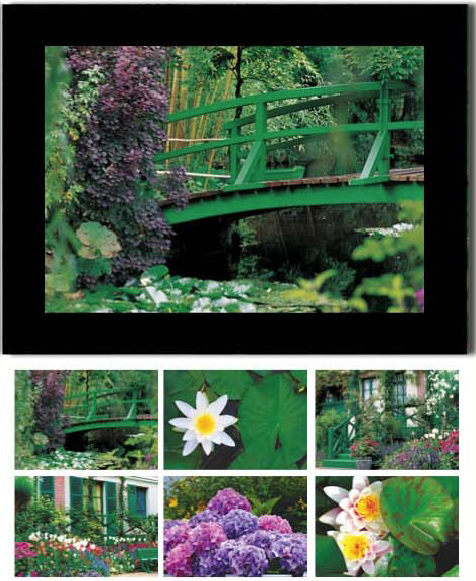 photo HASCHEMI Card Box 118 118 MONETS GARTEN