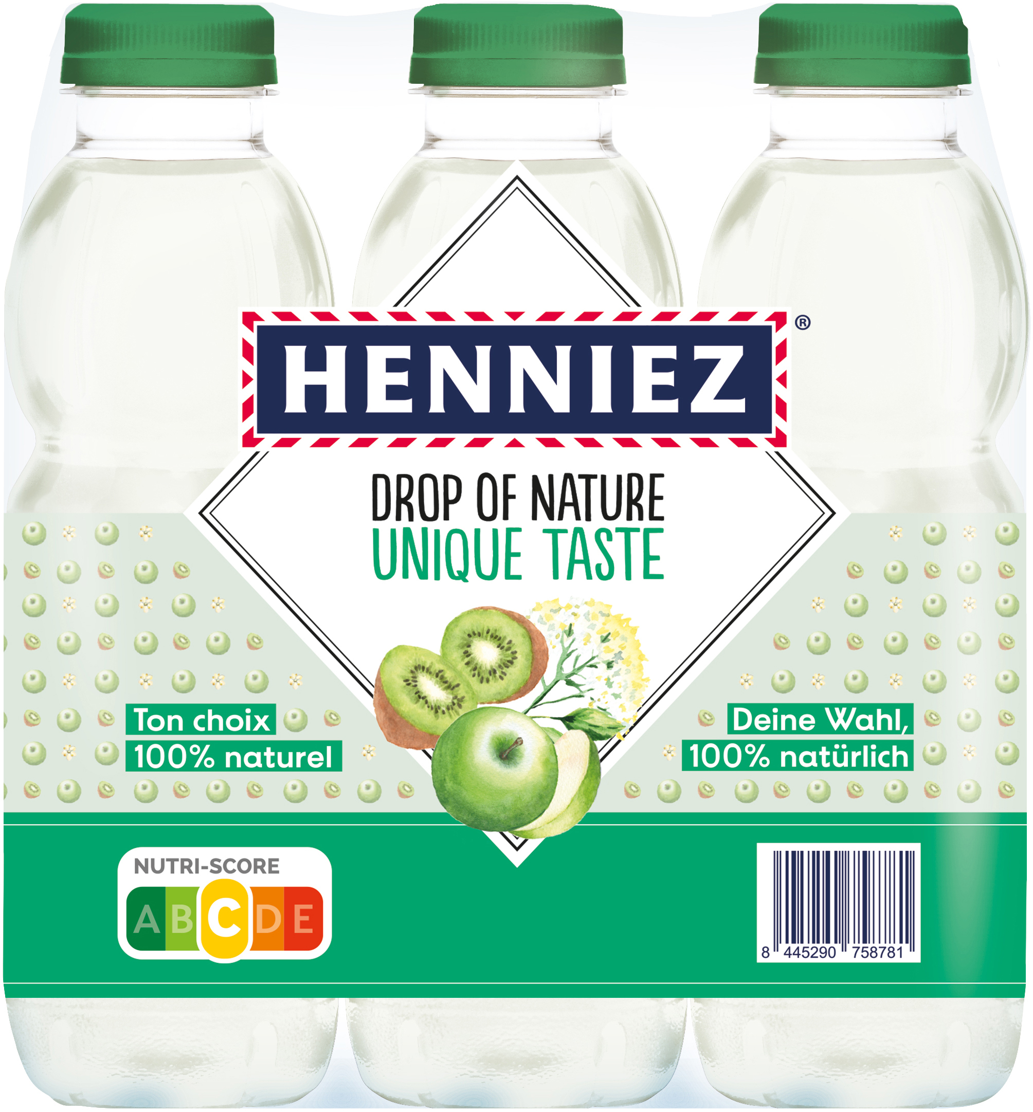 photo HENNIEZ Drop of Nature Pomme 12557284 50 cl, 6 pcs.