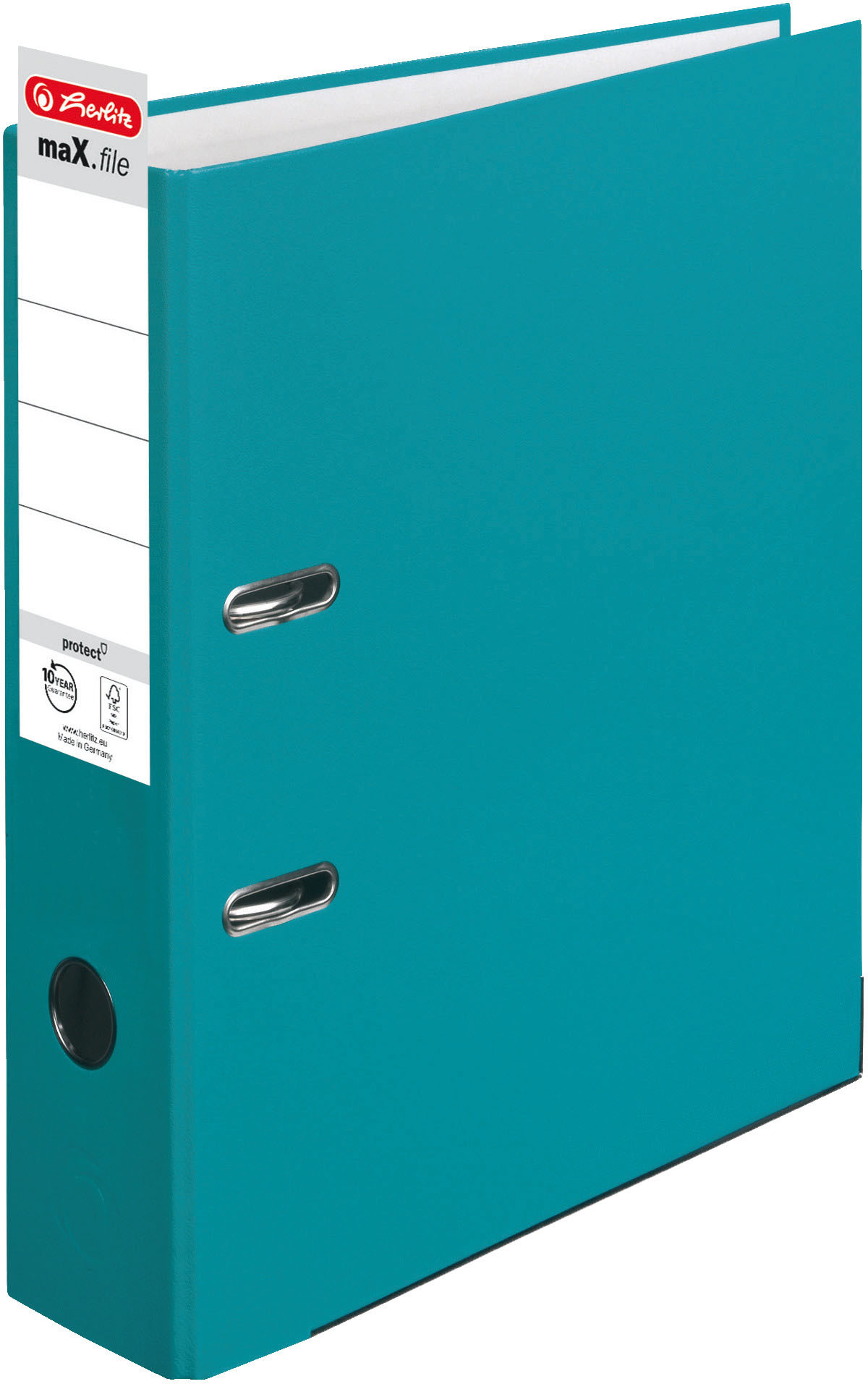 HERLITZ Classeur maX.file 8cm 50015931 turquoise A4