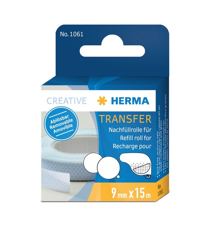 HERMA Refill HERMAfix 1061 non-perm. roul./15m