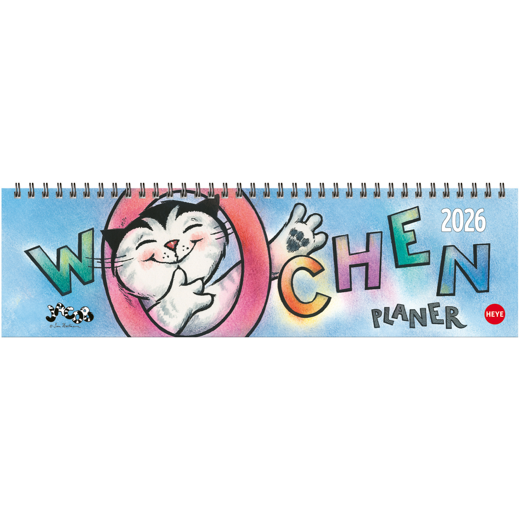 photo HEYE Cal. de bureau Butschkow 2026 1350+26 1S/1P AL 32.5x9.3cm