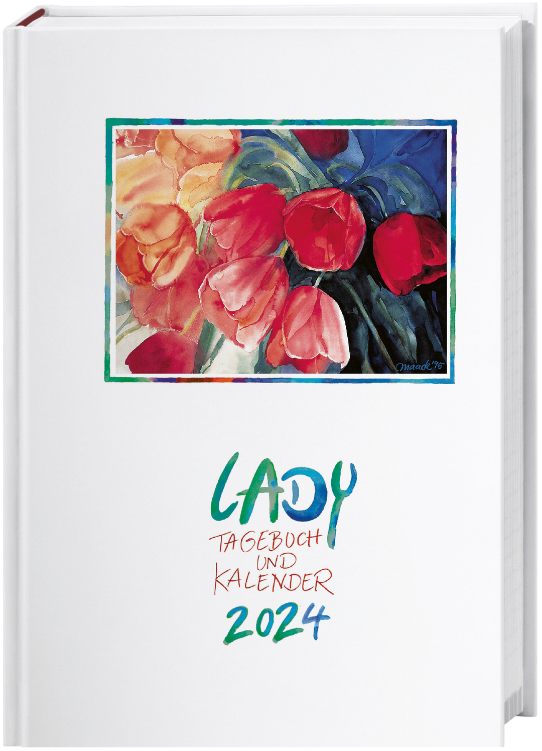 HEYE Lady Tagebuch/Kalender 2024 1410 1W/1S DE 15.2x21.5cm