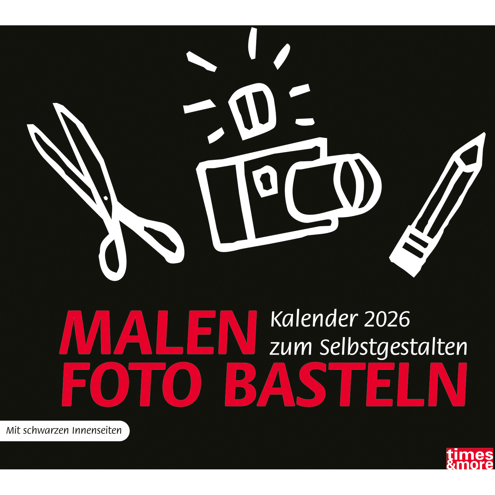 photo HEYE Calendrier de bricolage 2026 21418+26 noir AL 30x27cm