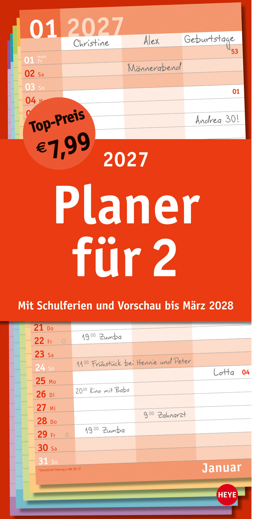 HEYE      Planifica. pour 2 Basic   2027