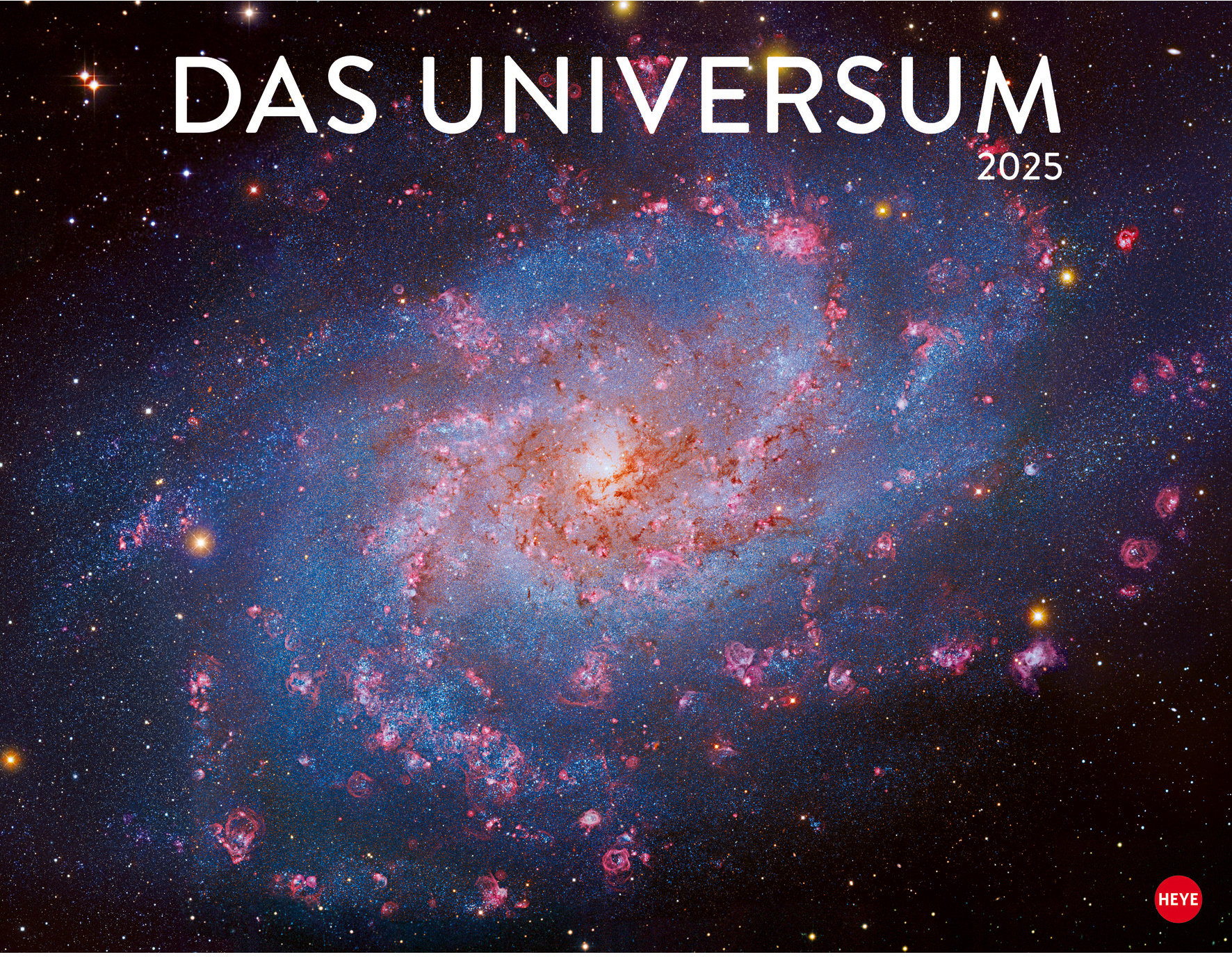 HEYE Calendrier 2025 23229+25 Das Universum DE 44x34cm