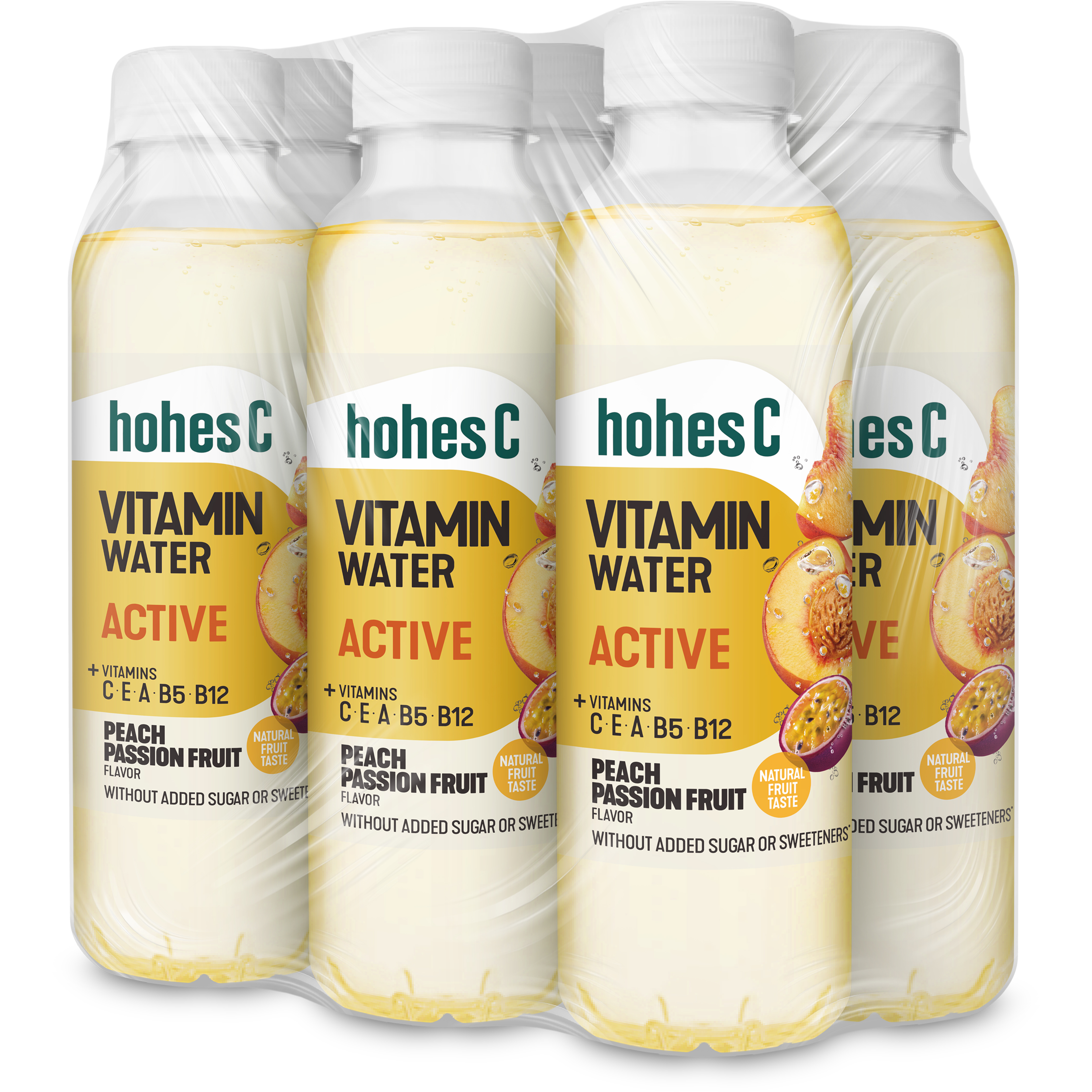 photo HOHES C Vitamin Water Active 12614474 Peach-Passion 50 cl, 6 pcs.