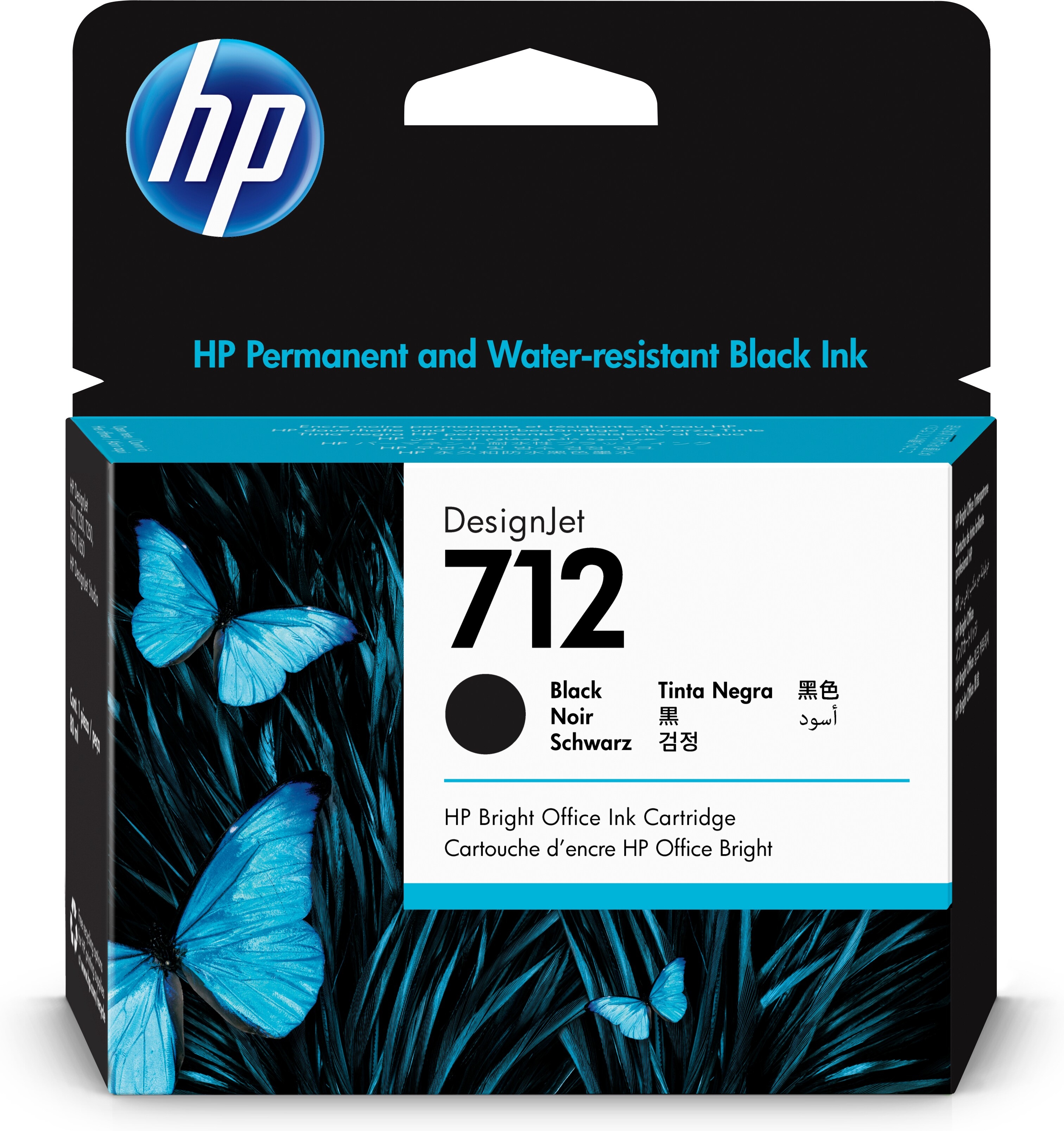 HP 3ED71A Tinte black