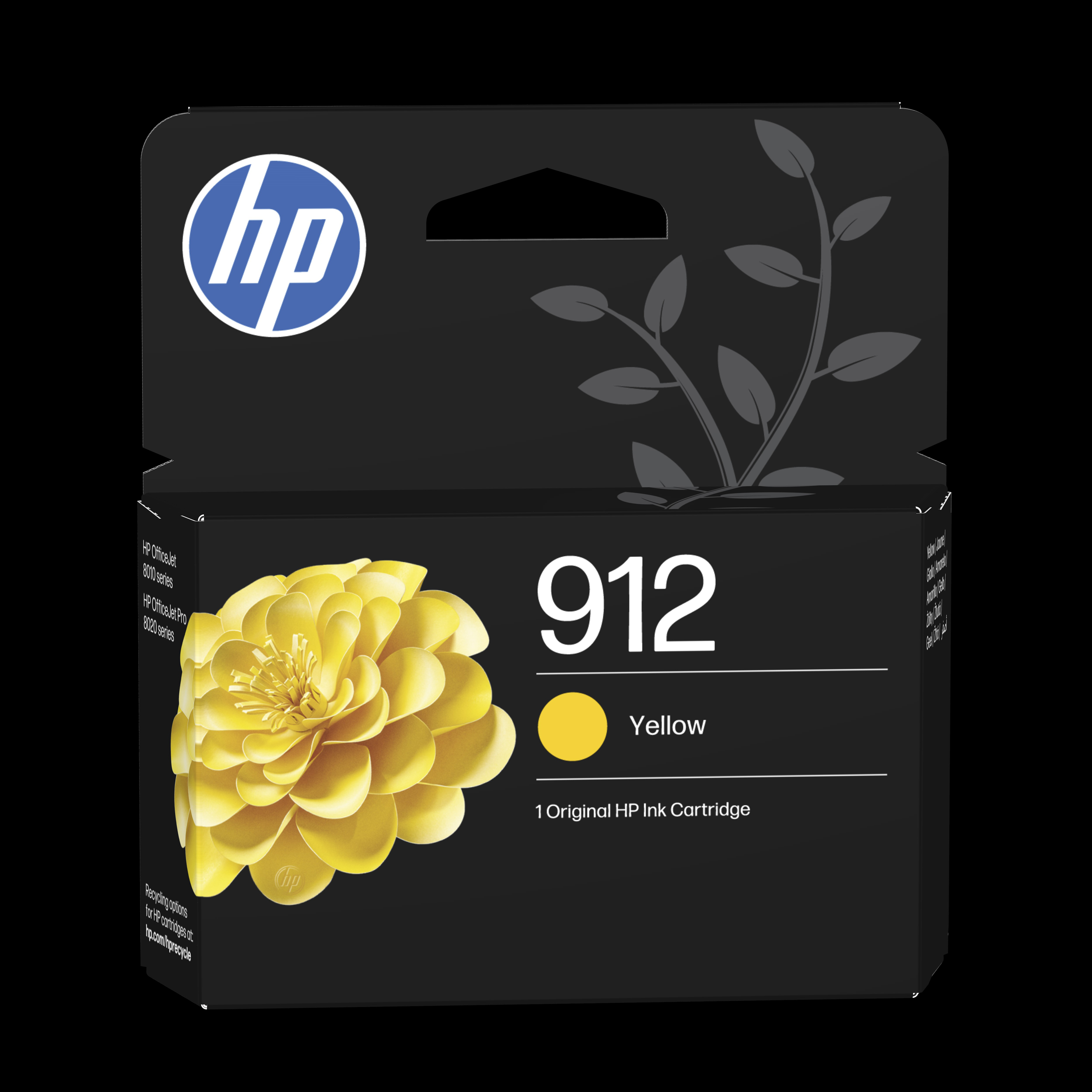 HP Tintenpatrone 912 yellow 3YL79AE#LS1 OfficeJet 8010/8020 315 S.