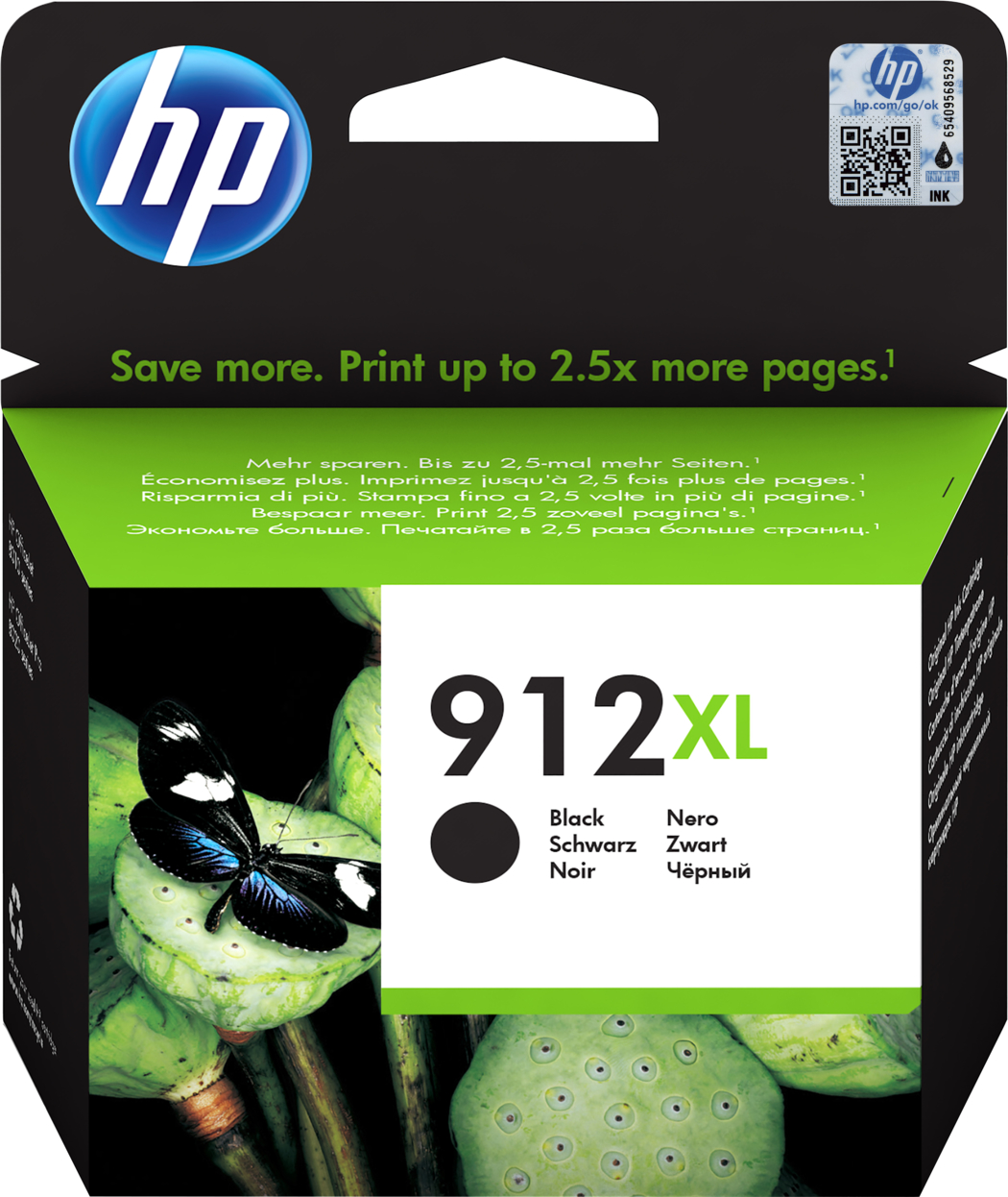 HP Tintenpatrone 912XL black<br>