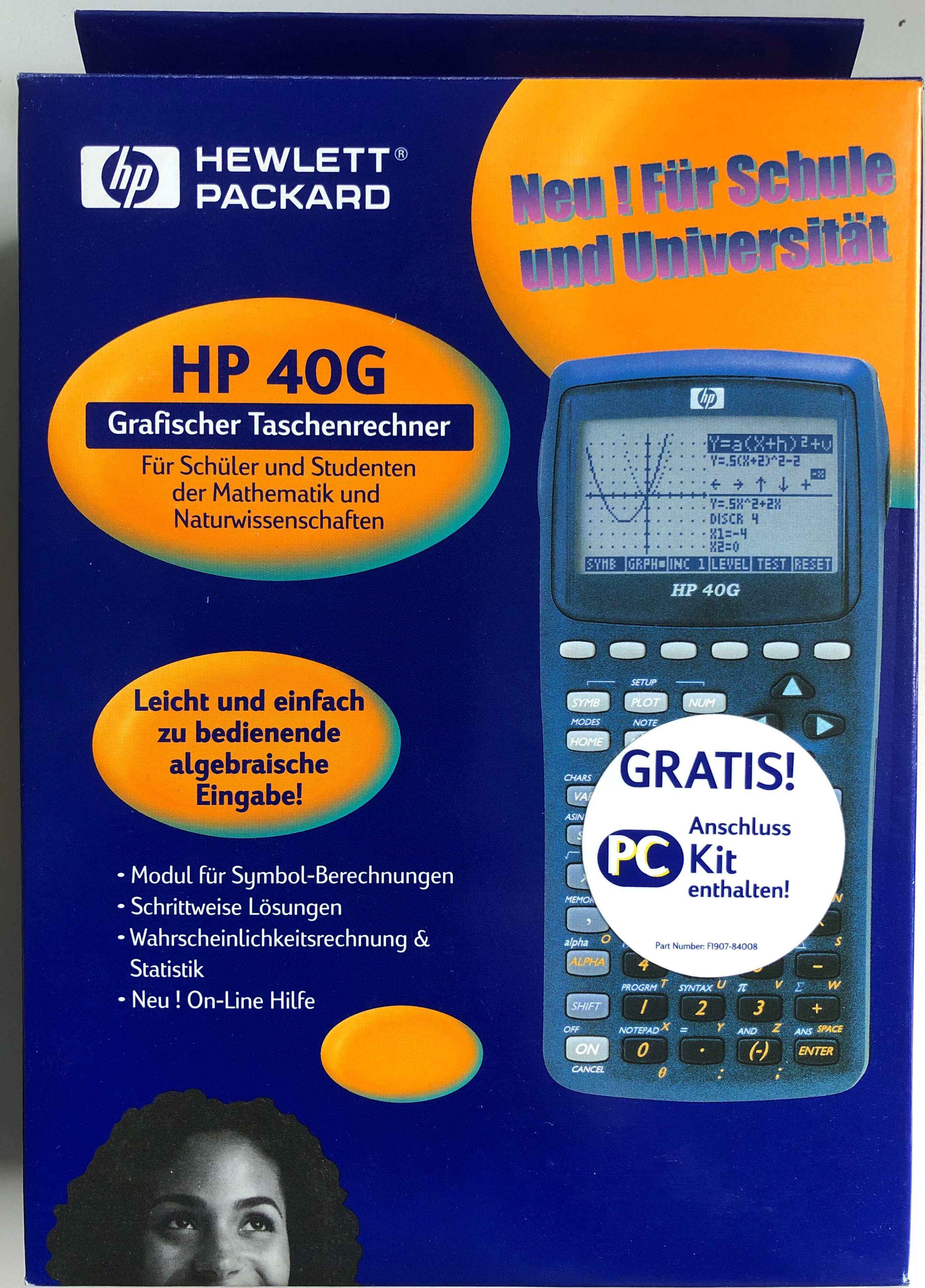HP Calculatrice 40G ABD DE