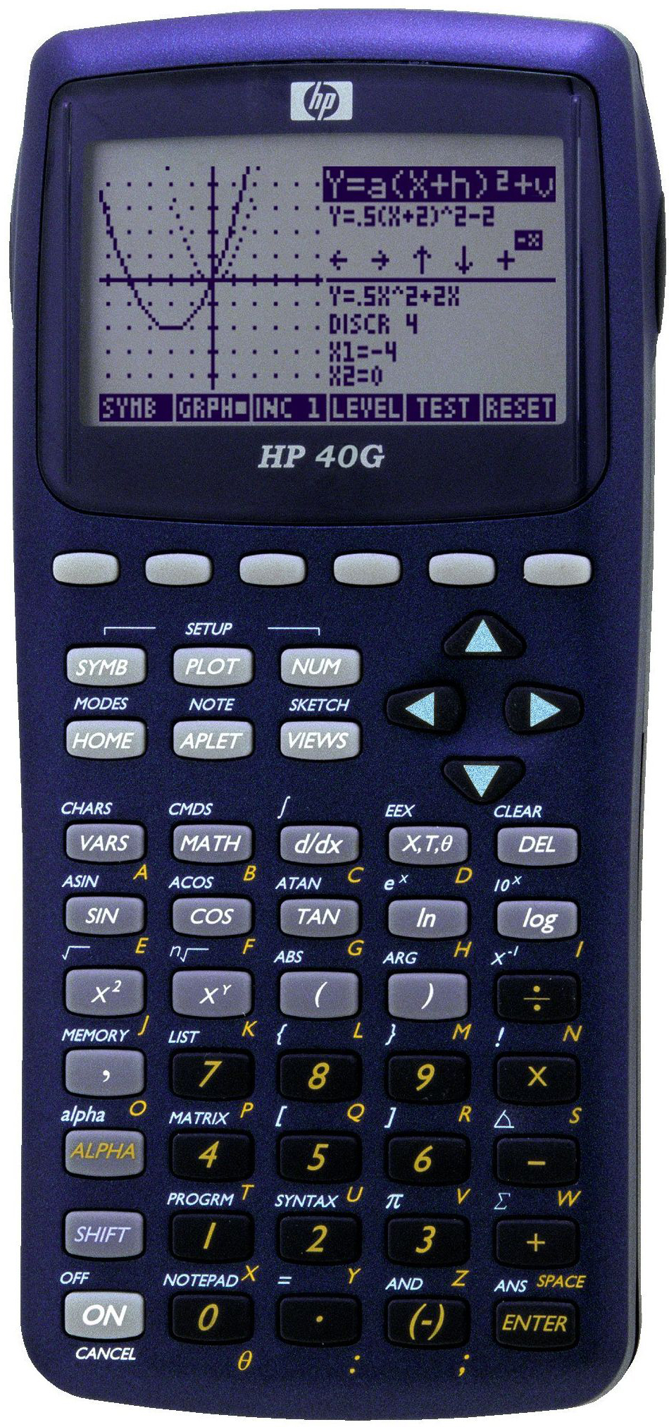 HP Calculatrice 40G ABF FR