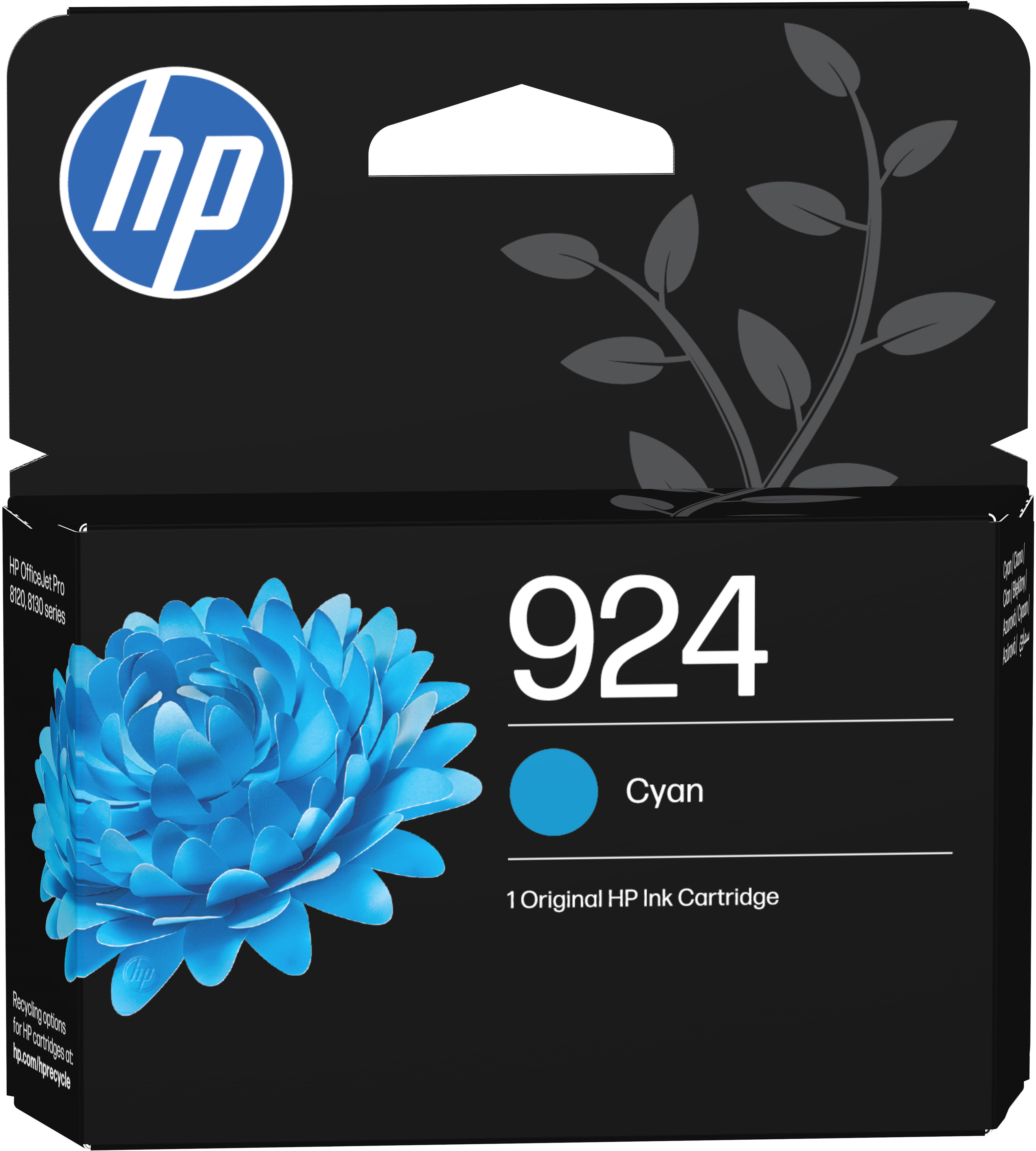 HP Tintenpatrone 924 cyan 4K0U3NE#LS1 OfficeJet Pro 8120/8130 400 S.