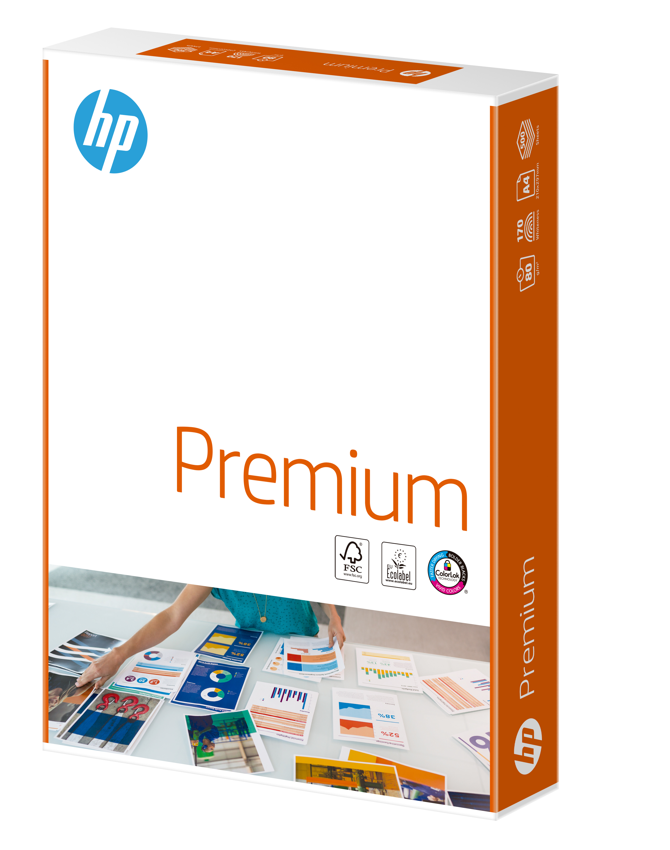 HP Copying Paper Premium A4 88239884 80g, blanc 500 feuilles 80g, blanc 500 feuilles