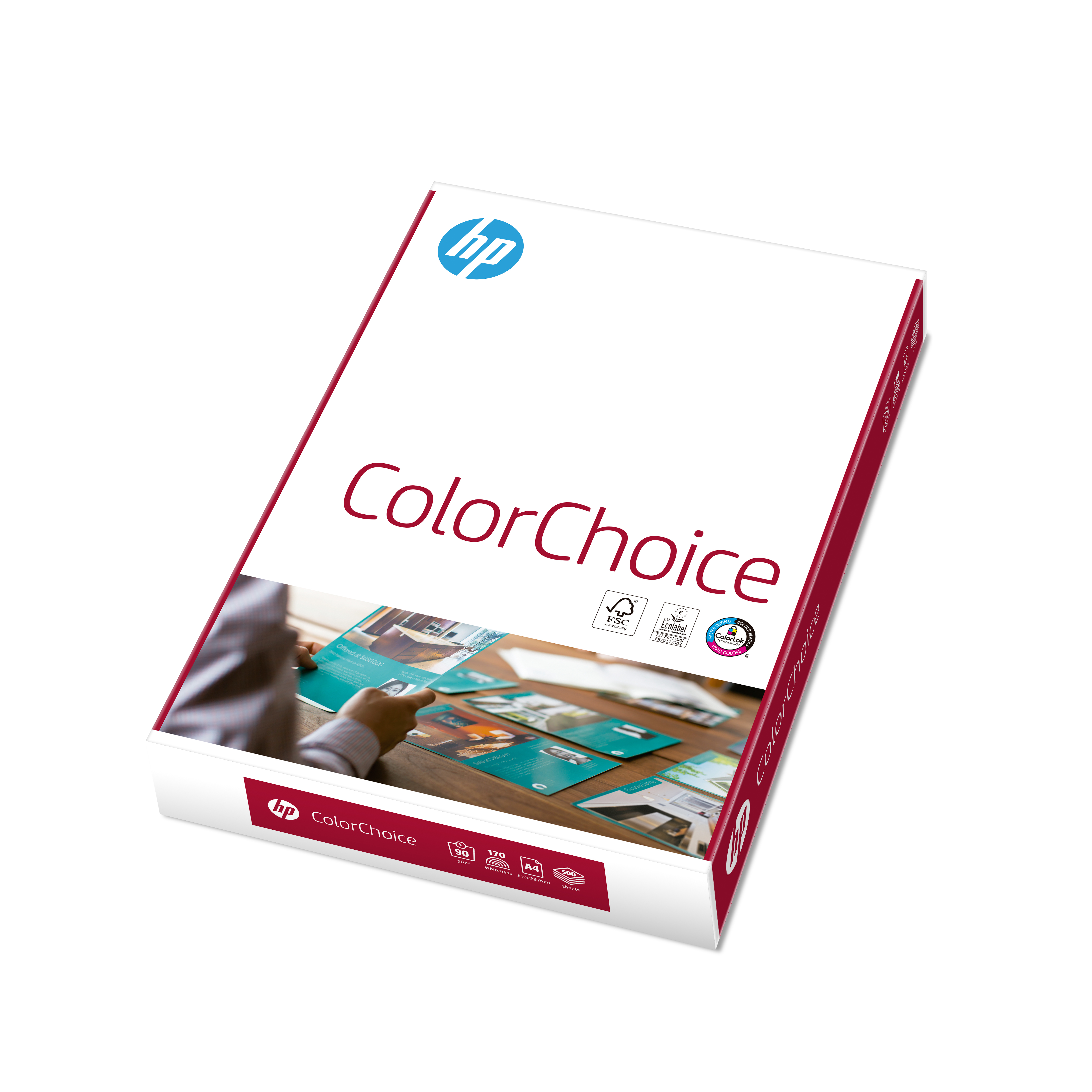 HP Copying Paper ColorChoice A3 88239896 90g, blanc 500 feuilles