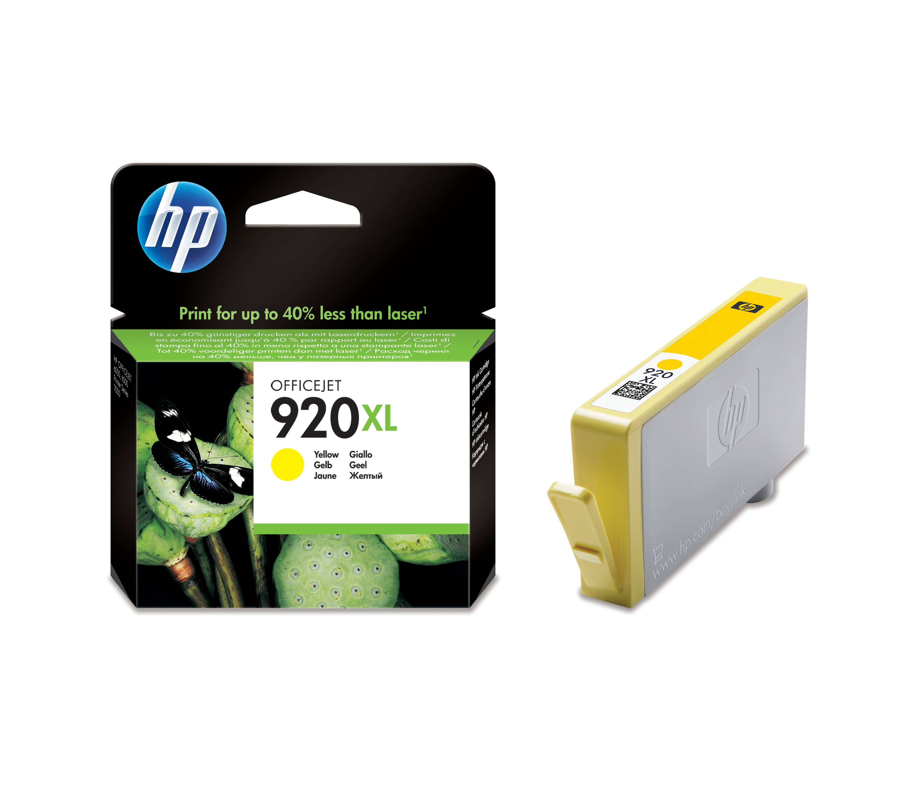 HP Tintenpatrone 920XL yellow CD974AE OfficeJet 6500 700 Seiten<br>