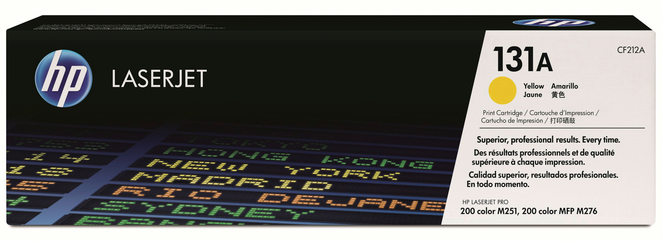 photo HP Cartouche toner 131A yellow CF212A LJ Pro 200 M276 1800 pages