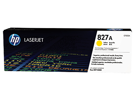 photo HP Cartouche toner 827A yellow CF302A CLJ Enterprise M880 32'000 p.
