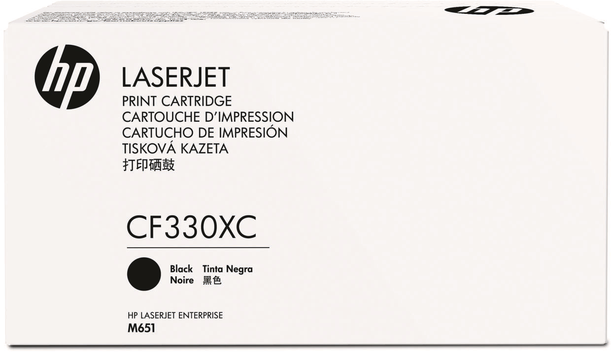 HP 654X Original Toner black 20.500 Pages Contract