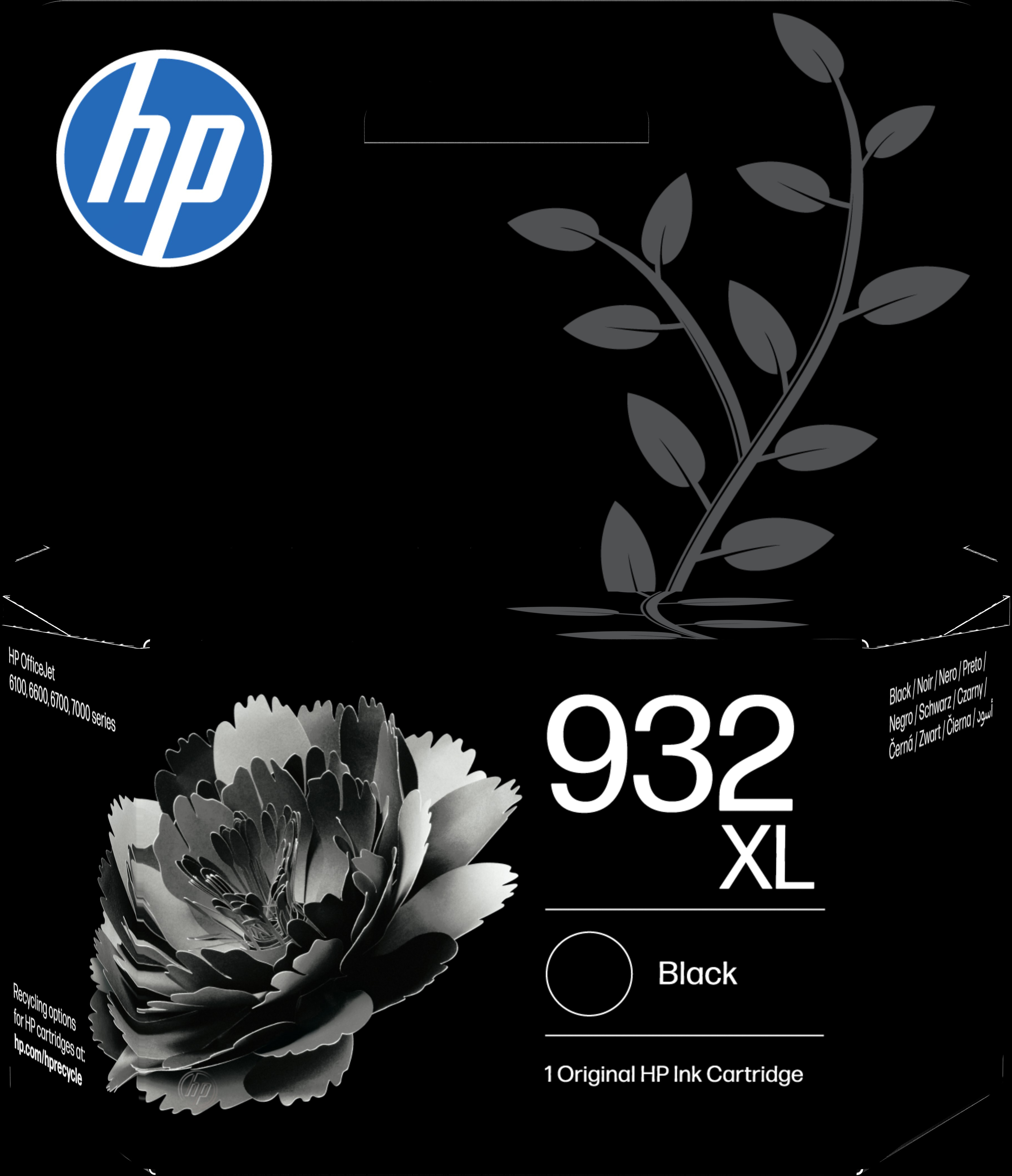 HP Tintenpatrone 932XL schwarz CN053AE#LS1 OfficeJet 6700 Premium 1000 S.