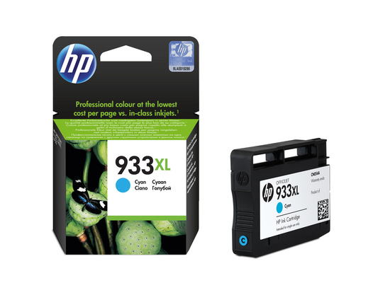 HP Tintenpatrone 933XL cyan CN054AE OfficeJet 6700 Premium 825 S.<br>