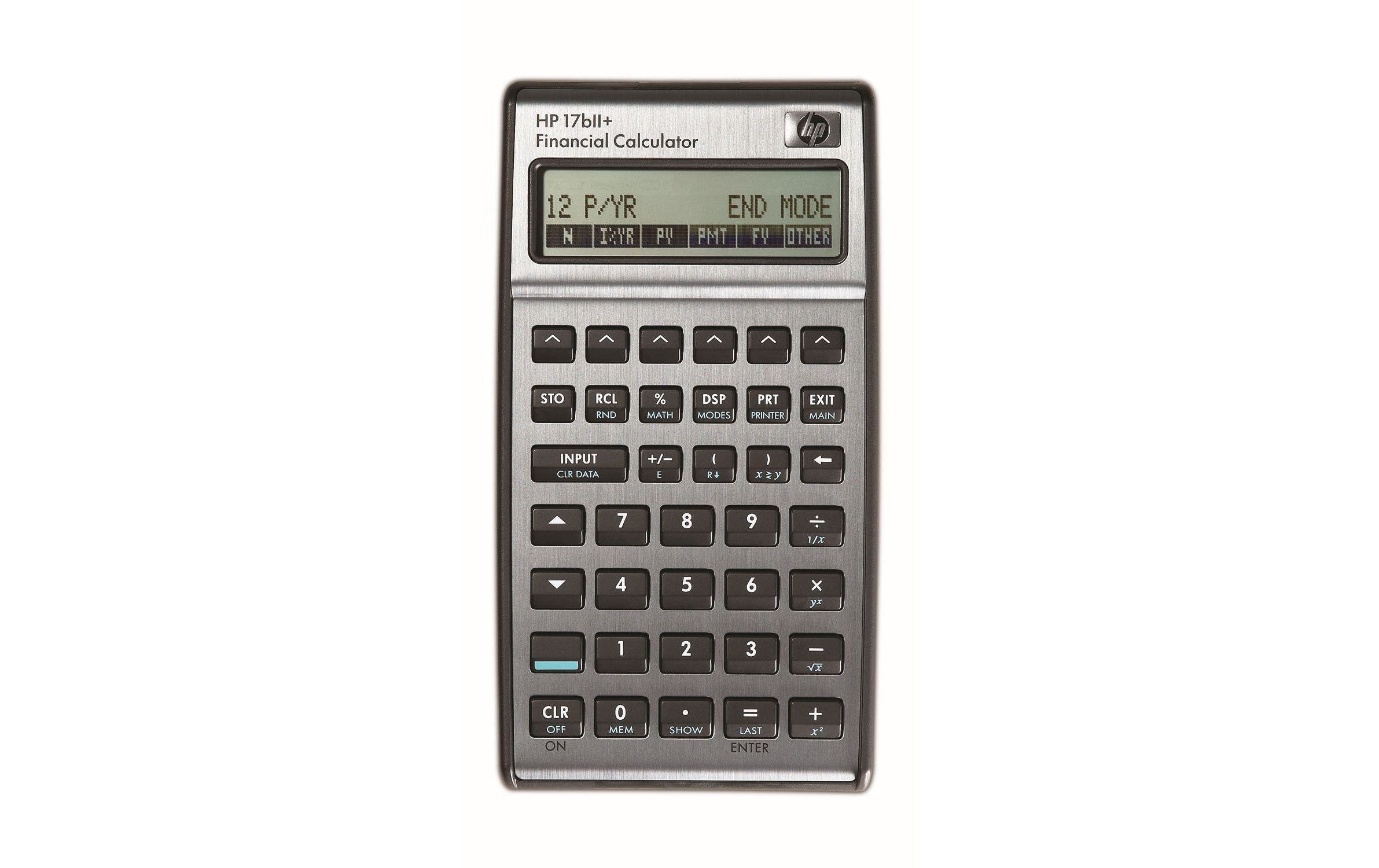 HP Calculatrice finance HP-17BII+INT International