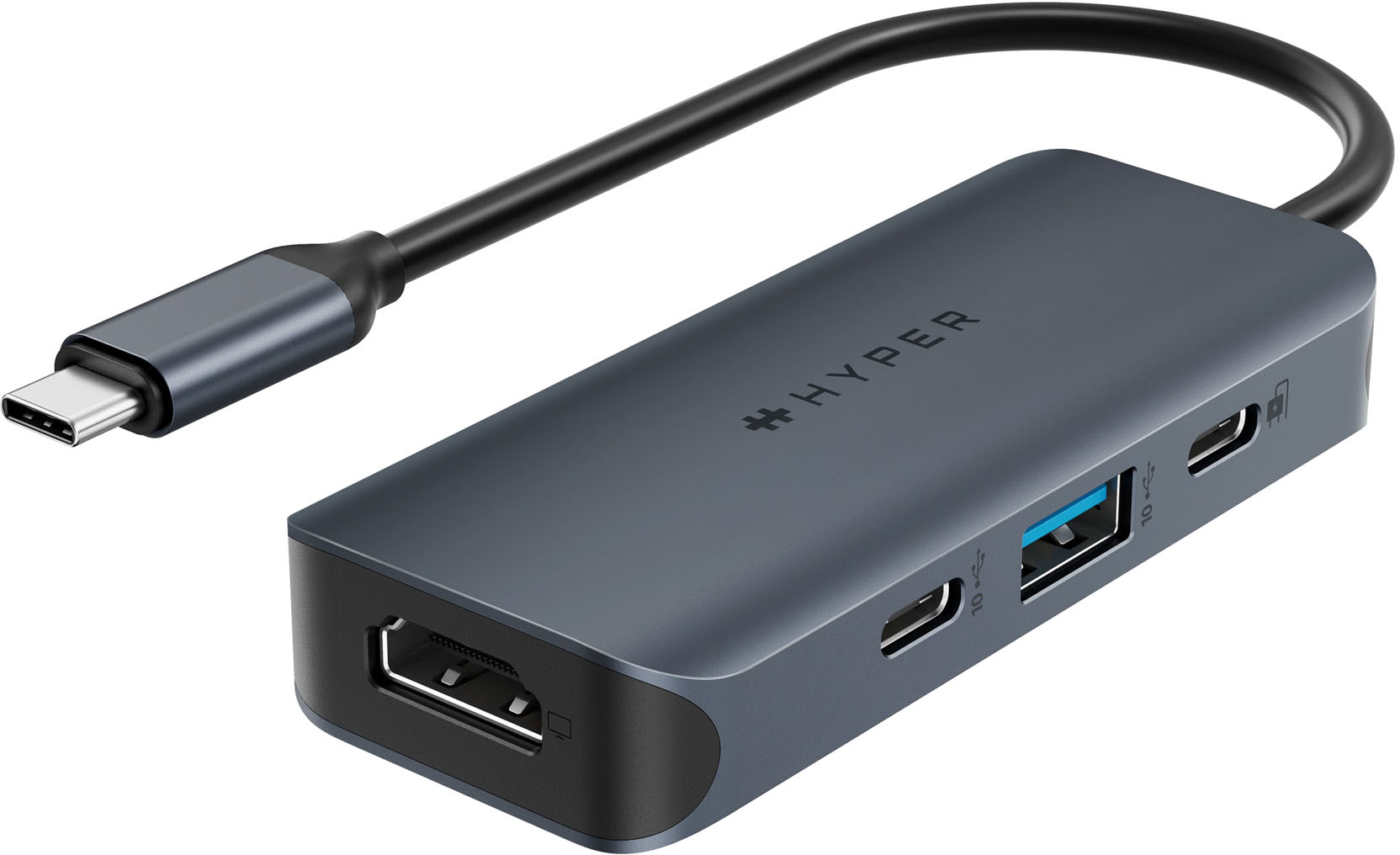 photo HYPER HyperDrive EcoSmart HD4001GL USB-C Hub 4-in-1
