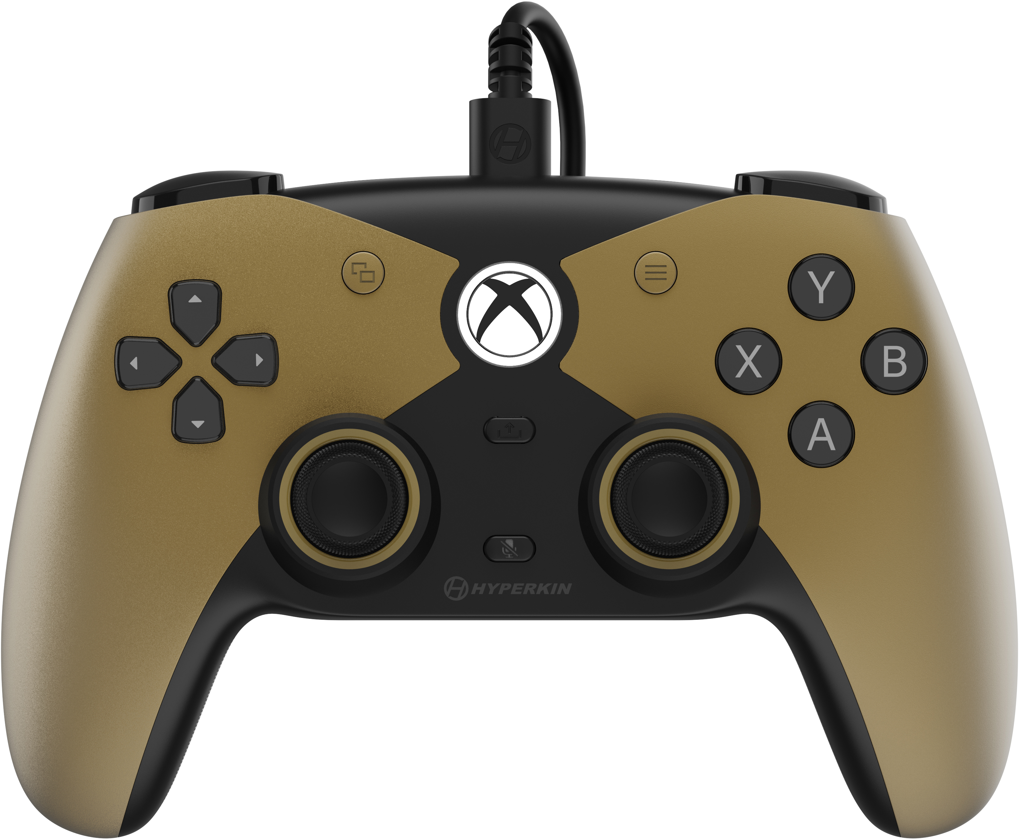 photo HYPERKIN Competitor Wired Controller M01638-GD Xbox Series,One,Win11,10,Gd.