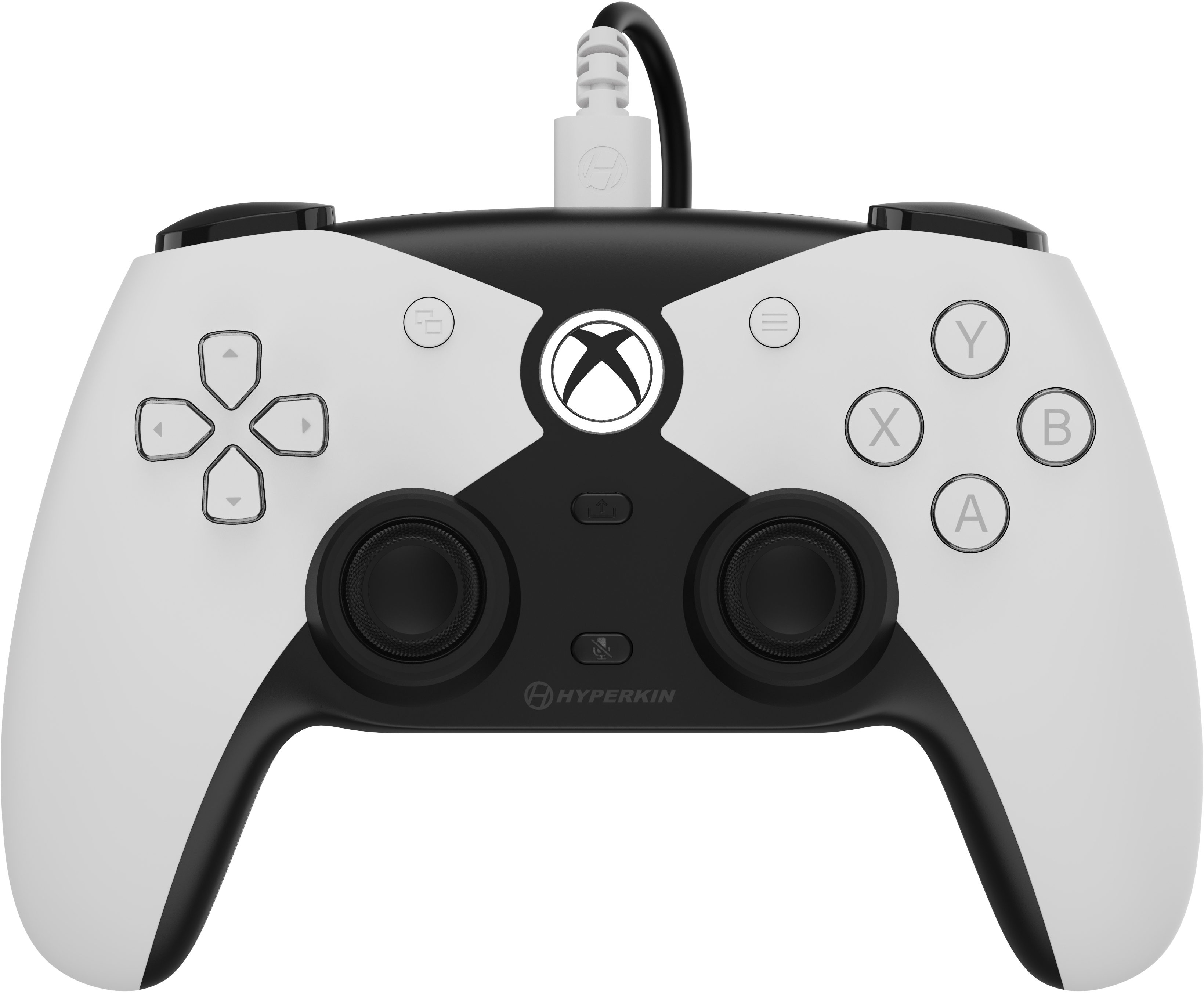photo HYPERKIN Competitor Wired Controller M01638-WH Xbox Series,One,Win11,10,Wh.