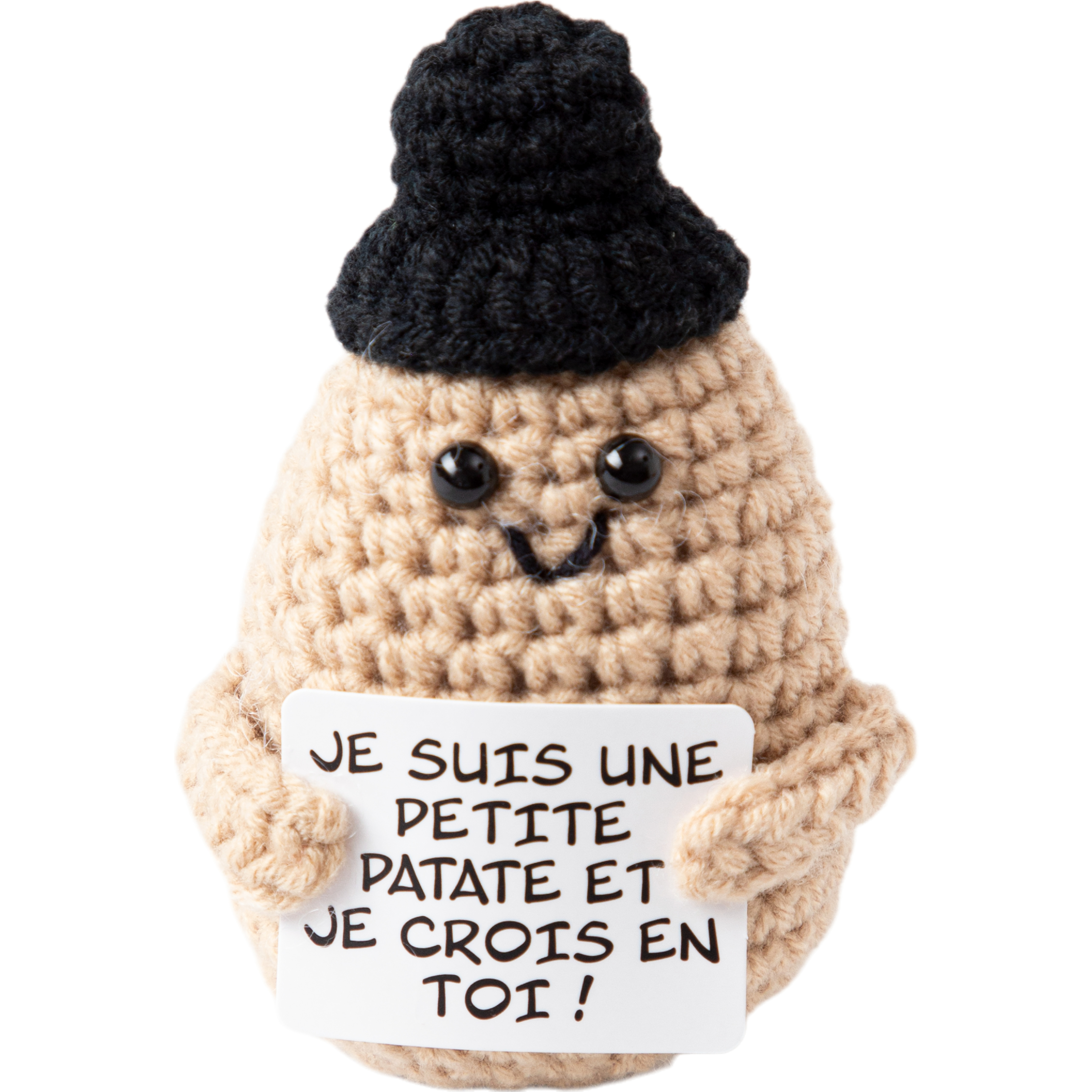 photo I AM CREATIVE Positive Potato Français 10cm 1000-1459 beige