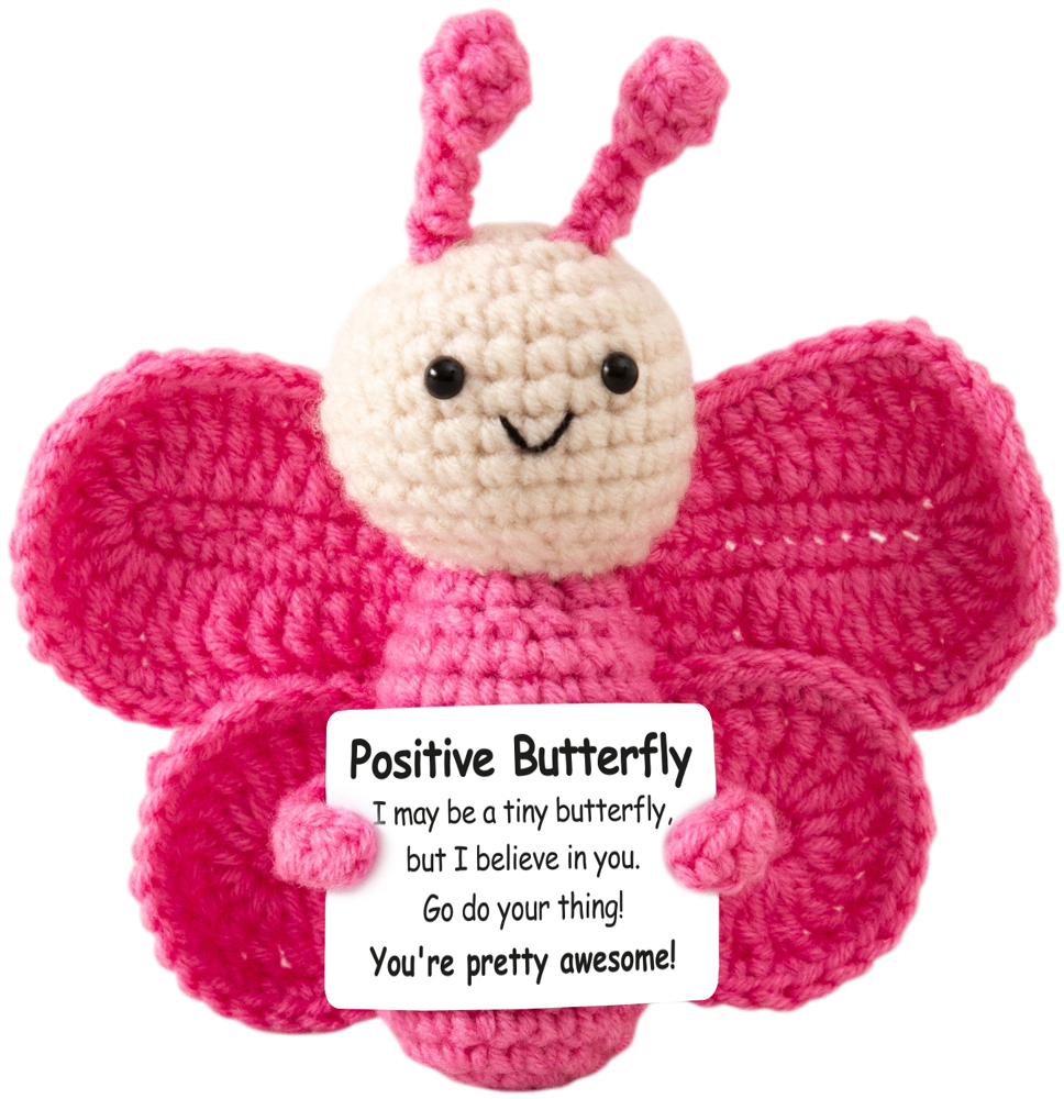 I AM CREATIVE Positive Butterfly 13cm 1000-2570 pink