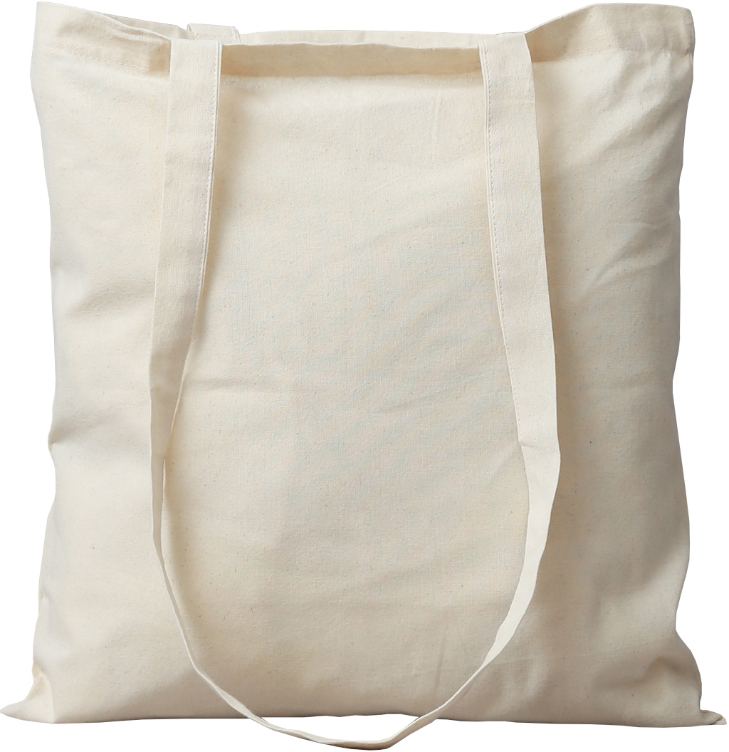 photo I AM CREATIVE Sac en tissu, big pack 38x42cm 1212.74 naturel, anse longue 25 pièces