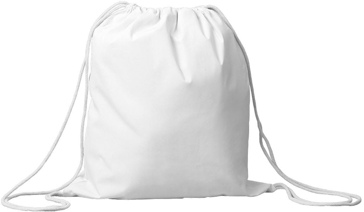 photo I AM CREATIVE Sac de sport 36x41cm 1212.94 blanc, coton