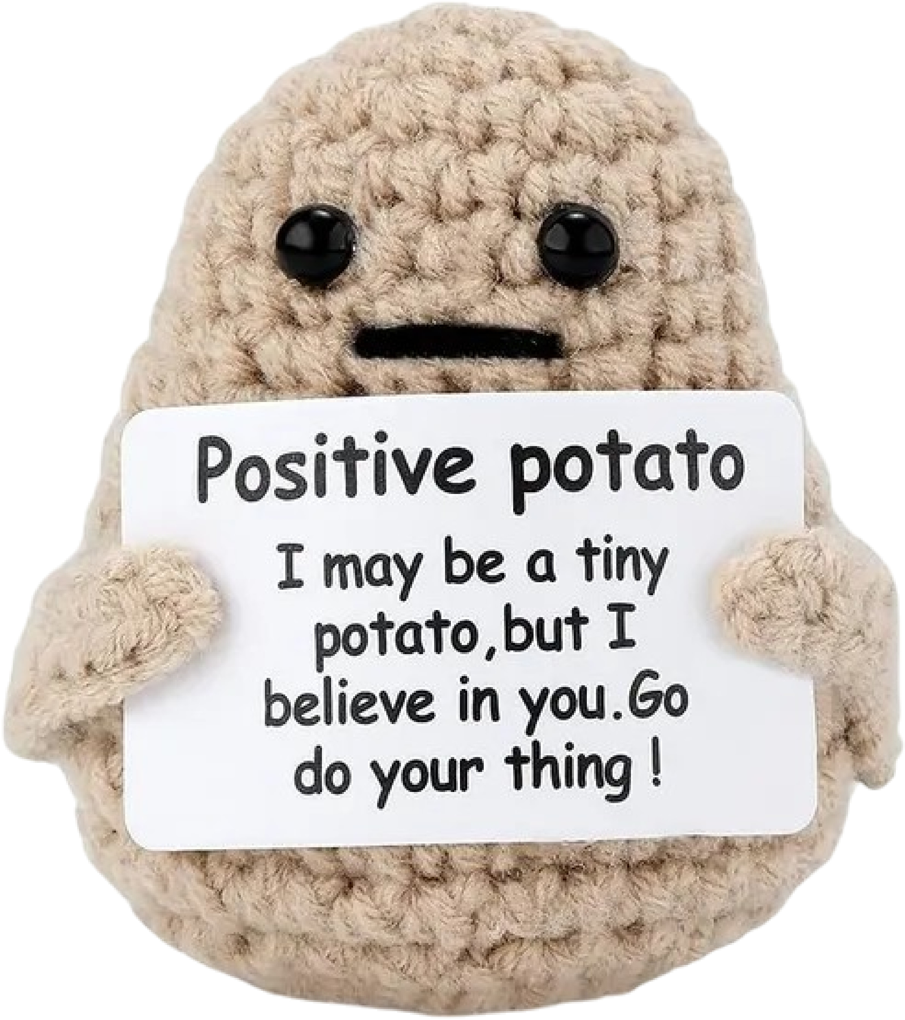photo I AM CREATIVE Positive Potato 5.5cm 164089 beige