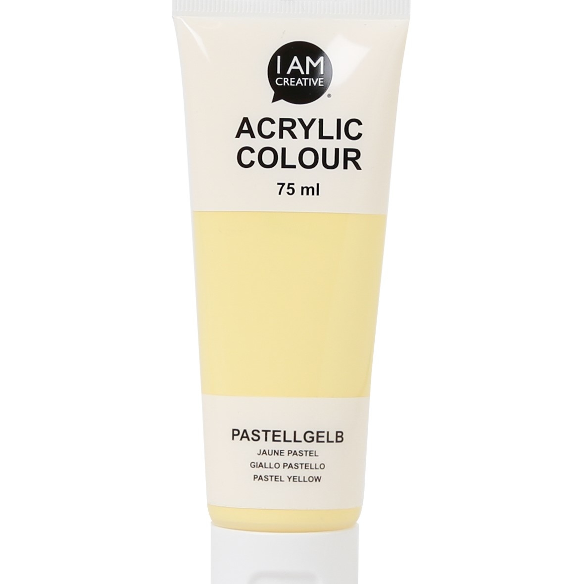 photo I AM CREATIVE Peinture acrylique 75ml 2001.3 jaune pastel
