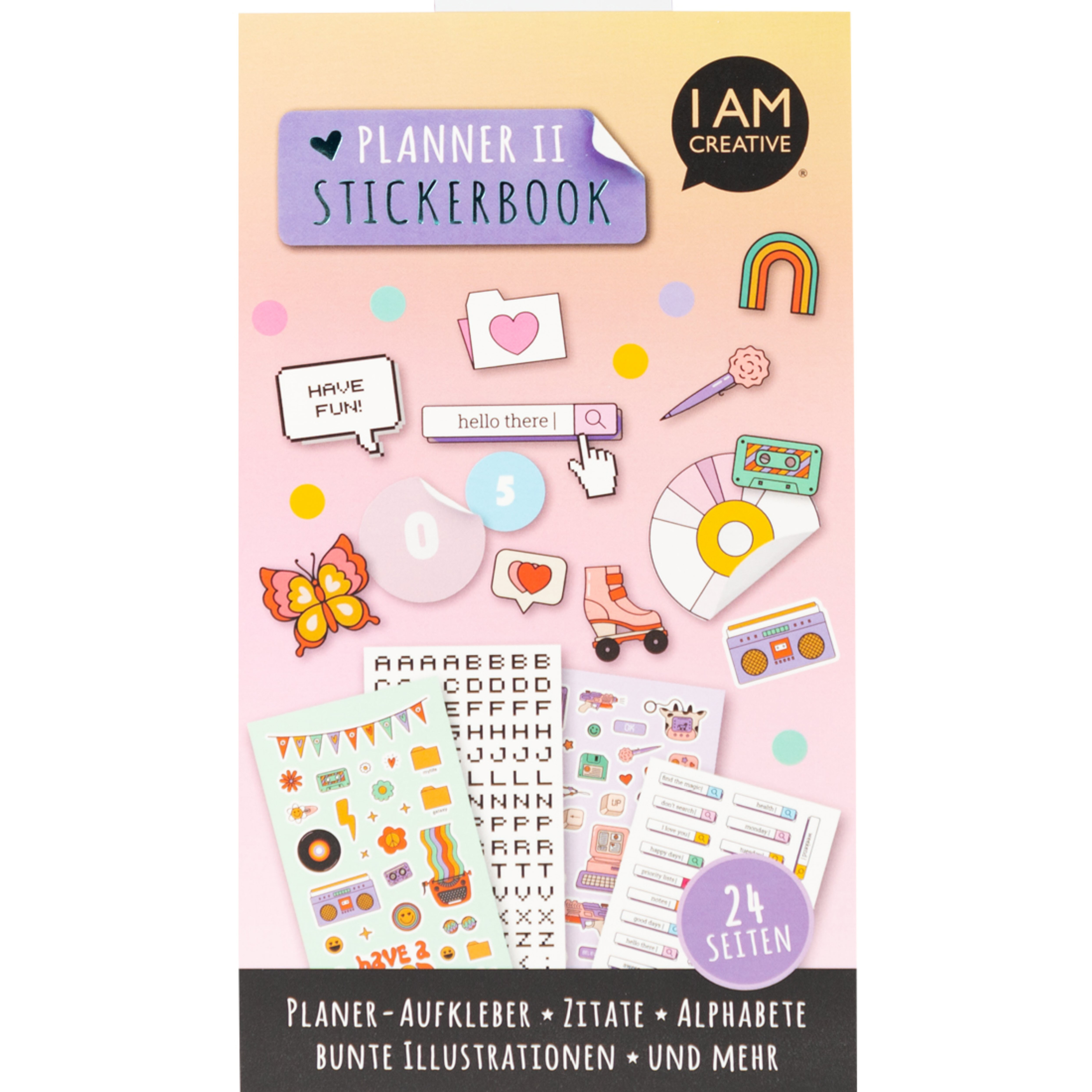 photo I AM CREATIVE Sickerbook 4087.582 Planner II 24 feuilles