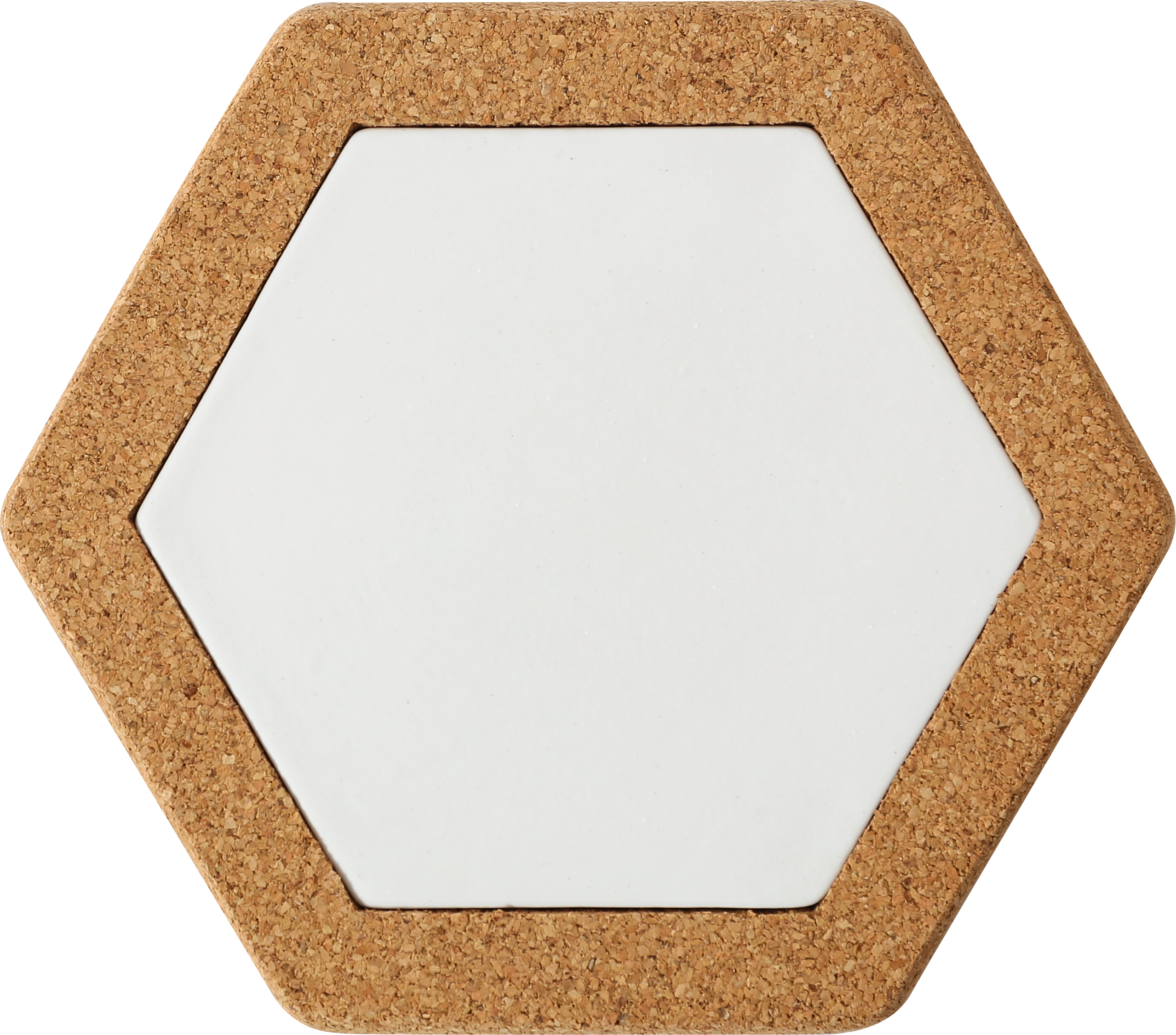 I AM CREATIVE Dessous plat liège, hexagon 5000.48 19 x17 cm