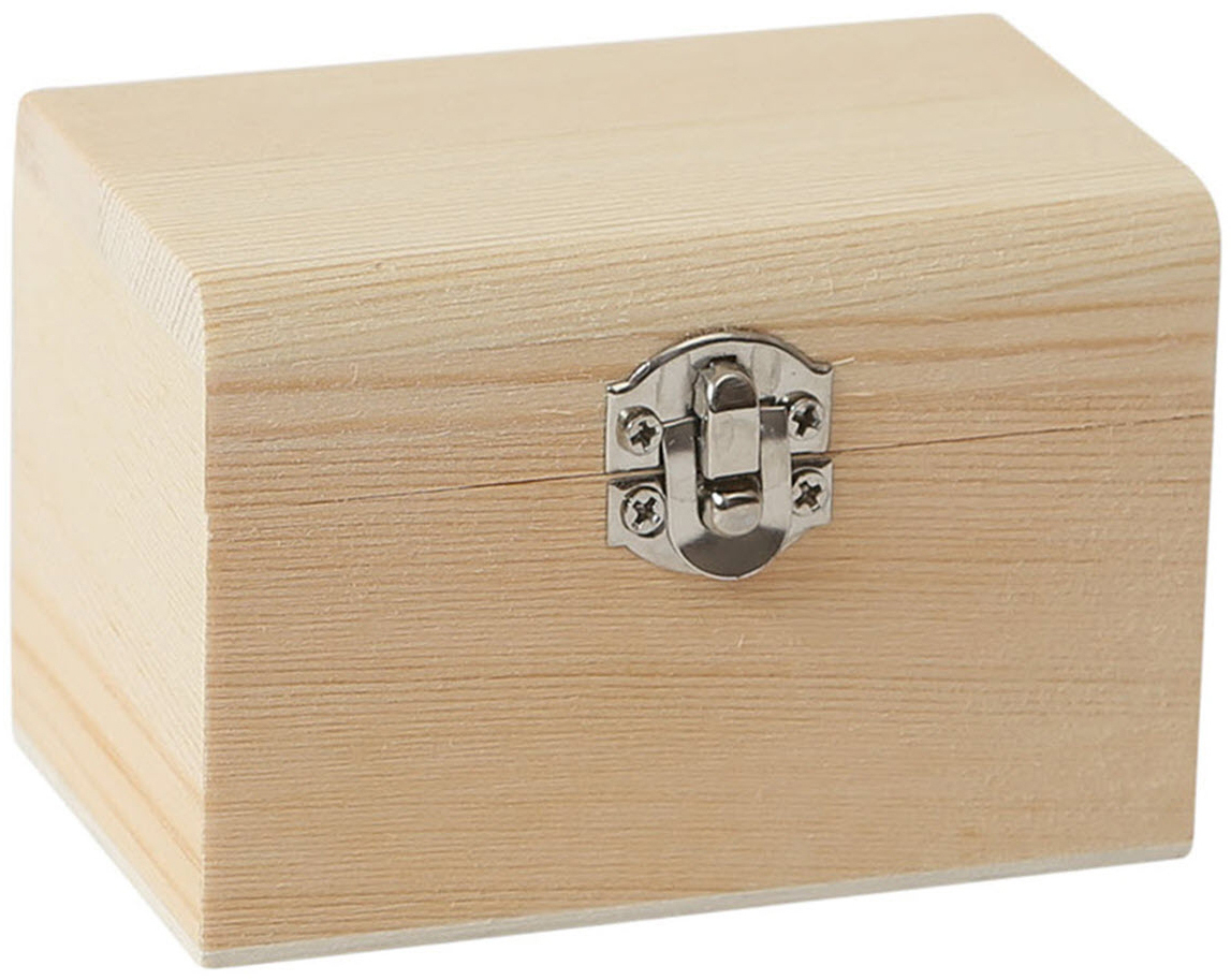 photo I AM CREATIVE Coffre au trésor 9x6x5.5cm 6005.50 bois