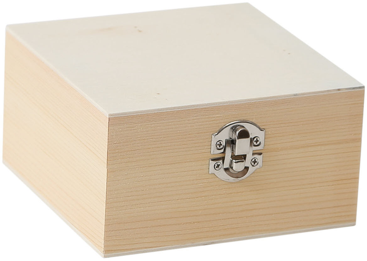 photo I AM CREATIVE Boîte en bois 13x13x7cm 6005.51