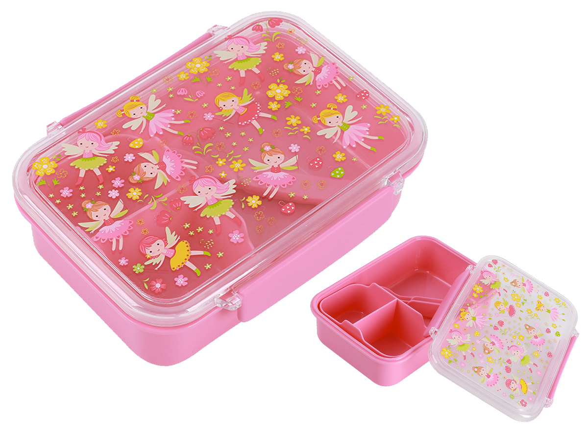 photo I-DRINK Lunchbox Fairy ID2012 avec cuillère + fourchette