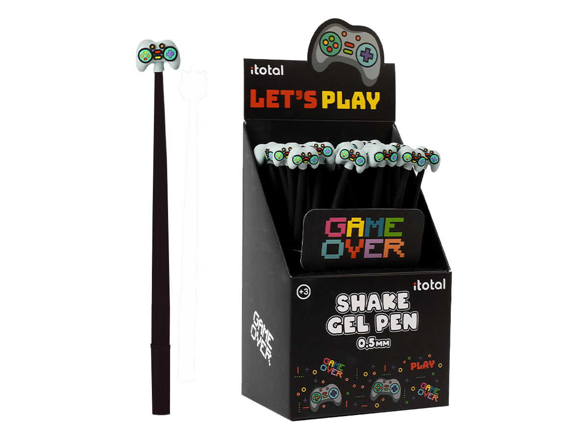 photo I-TOTAL Stylo Gel Let's play XL1164F flexible