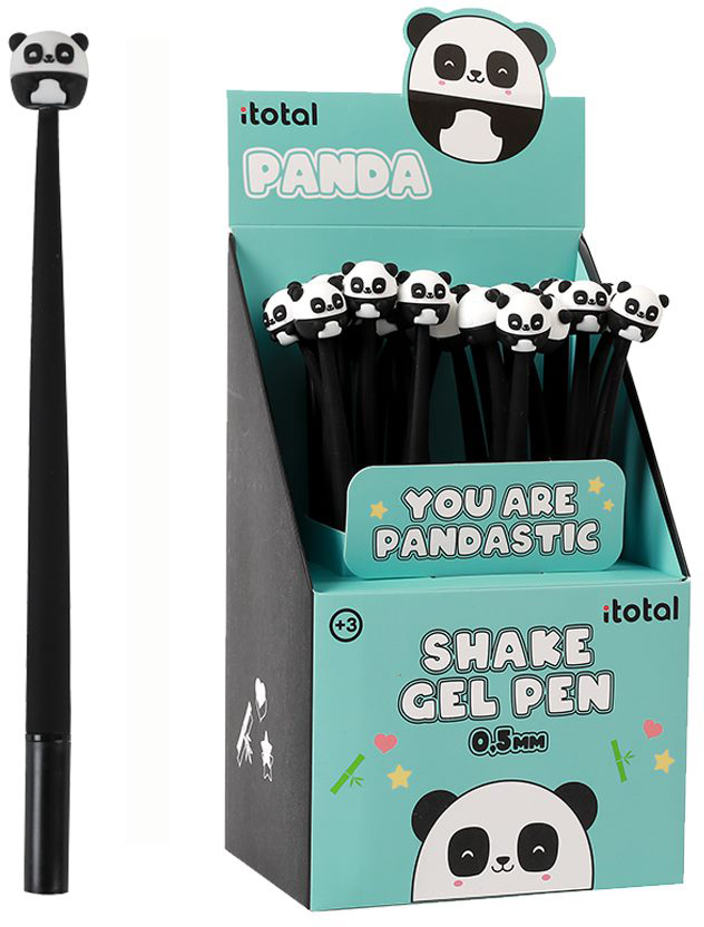 photo I-TOTAL Stylo Gel Panda XL1164J flexible