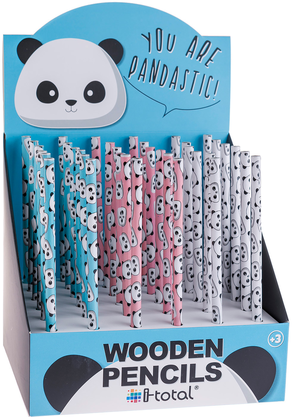 photo I-TOTAL Crayon Panda XL1802 ass.